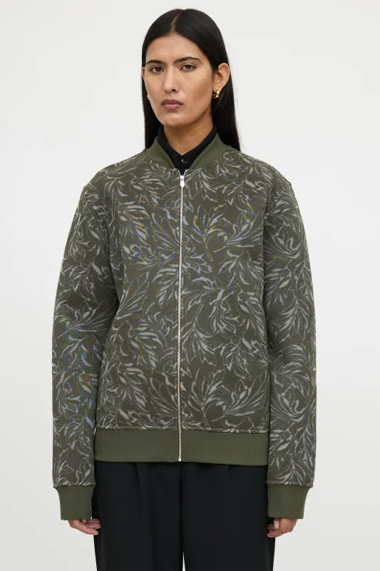 Jacquard Bomber Jacket made by Hermes