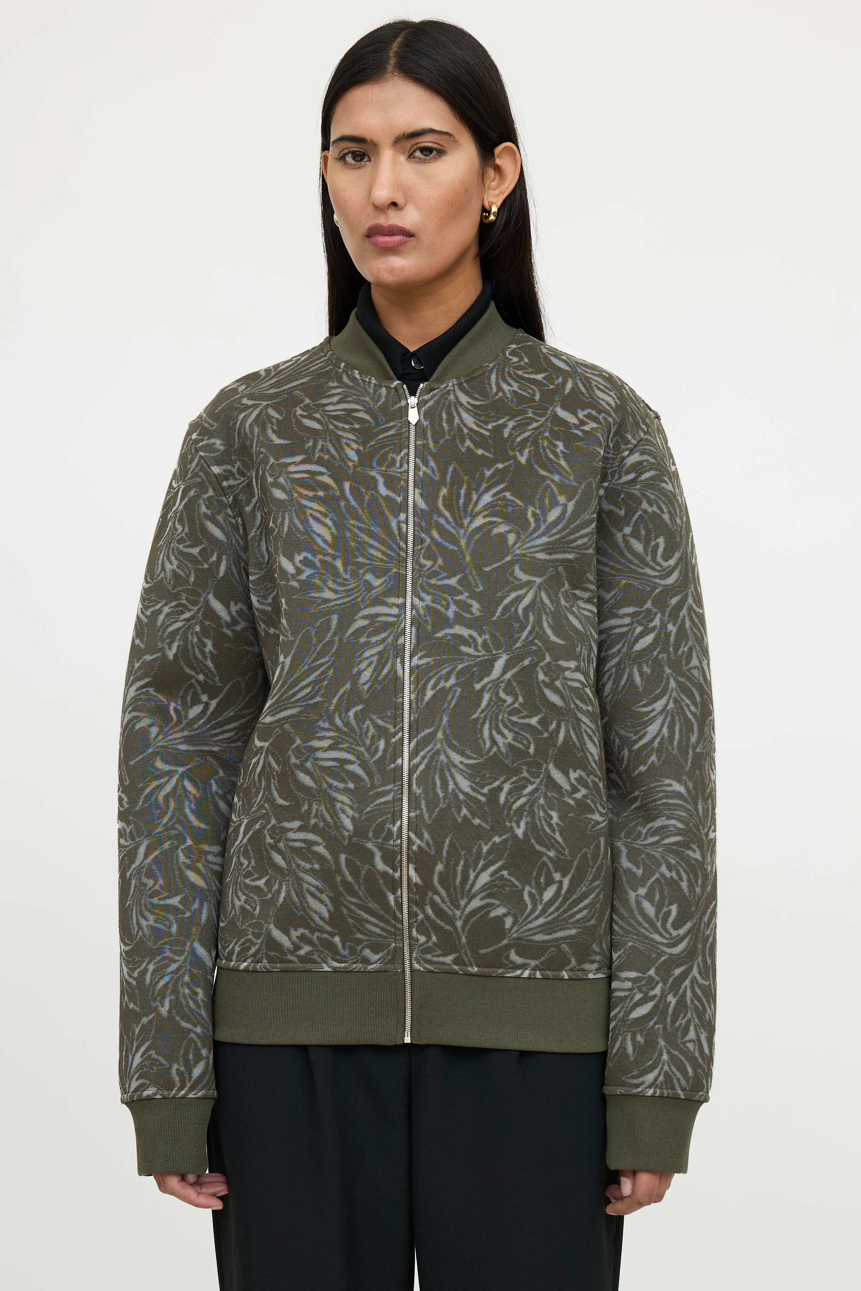 Jacquard Bomber Jacket sold by VSP Consignment