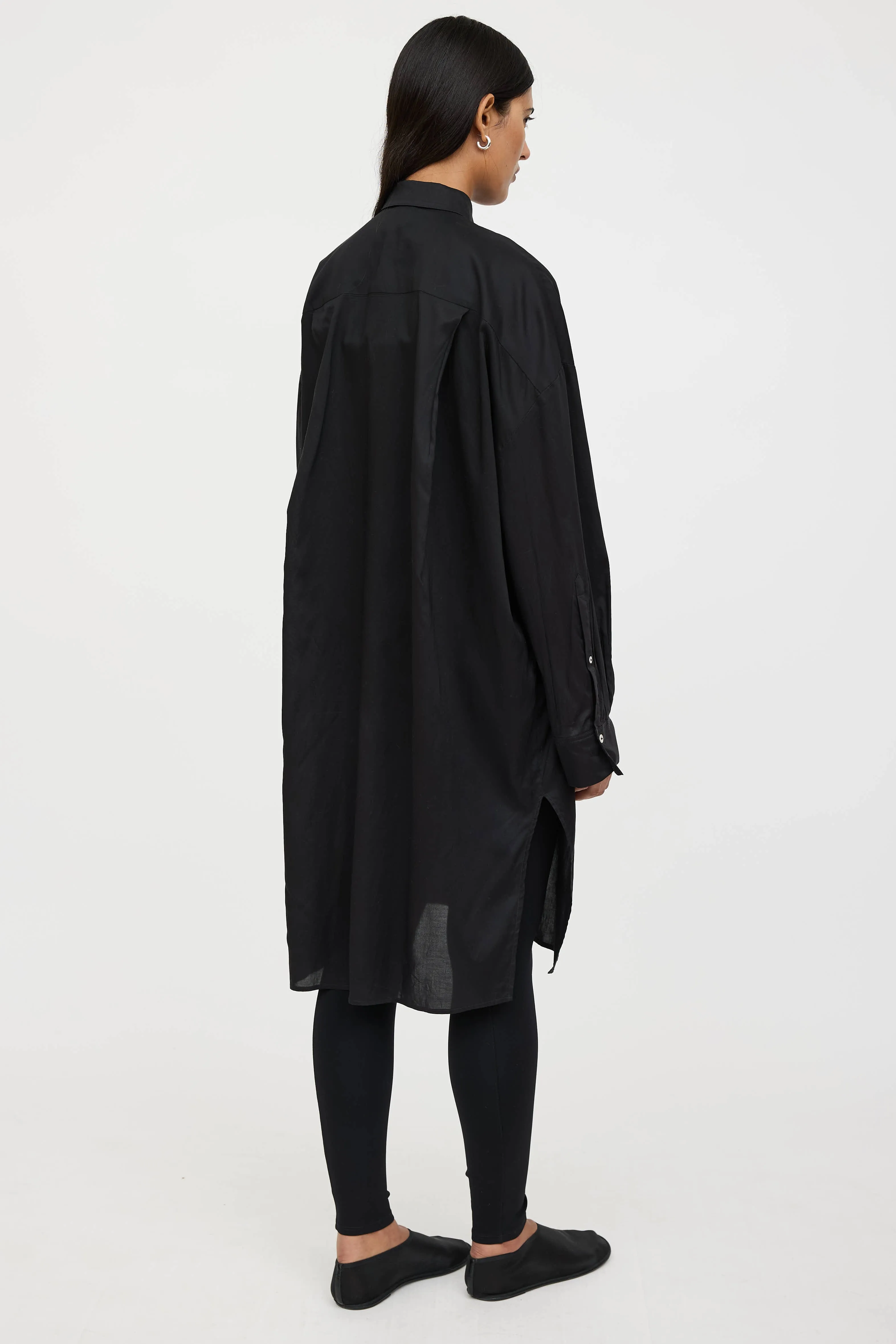 Sheer Shirt Dress sold by VSP Consignment product image thumbnail 4