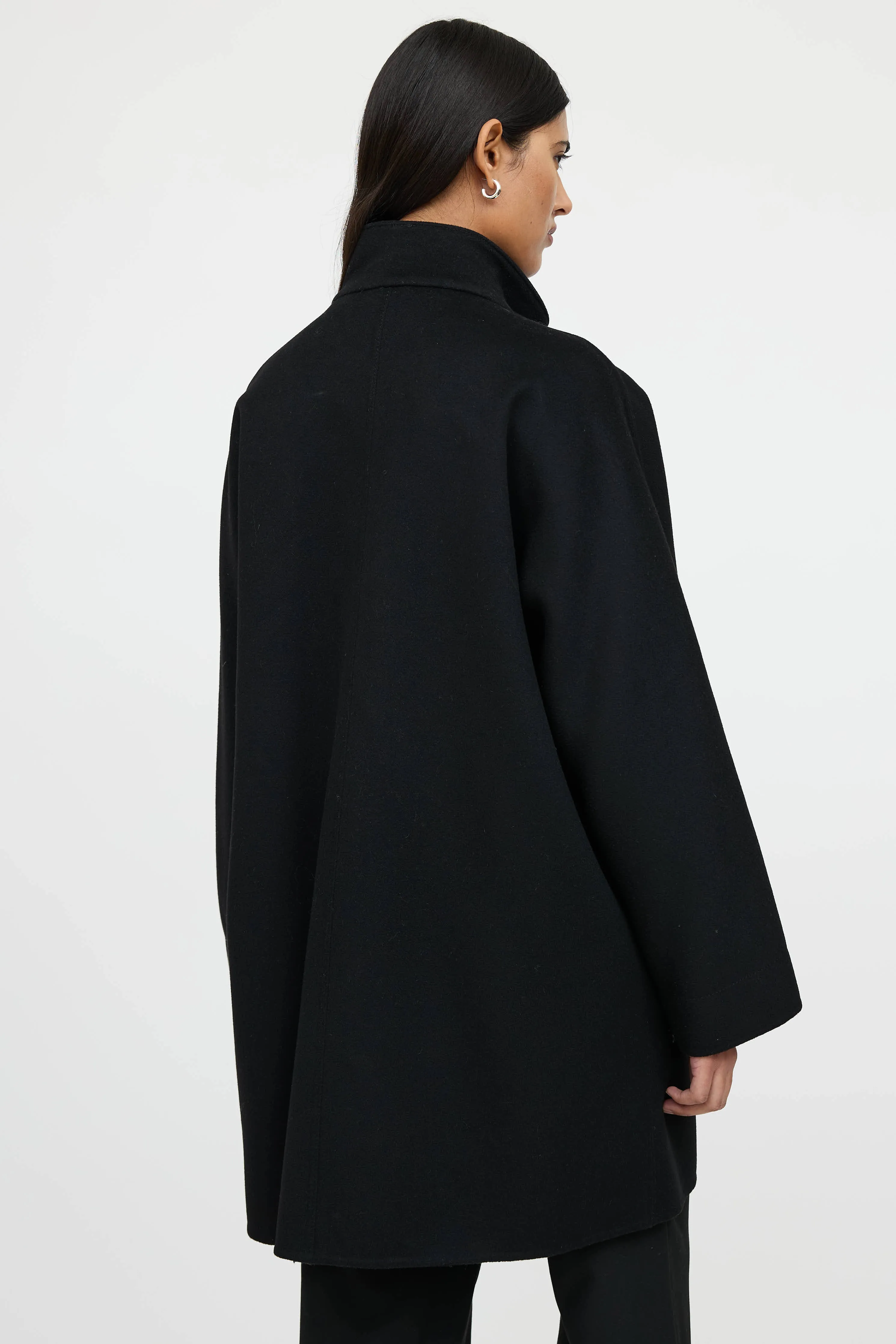 Wool Pointed Collar Coat sold by VSP Consignment product image thumbnail 4