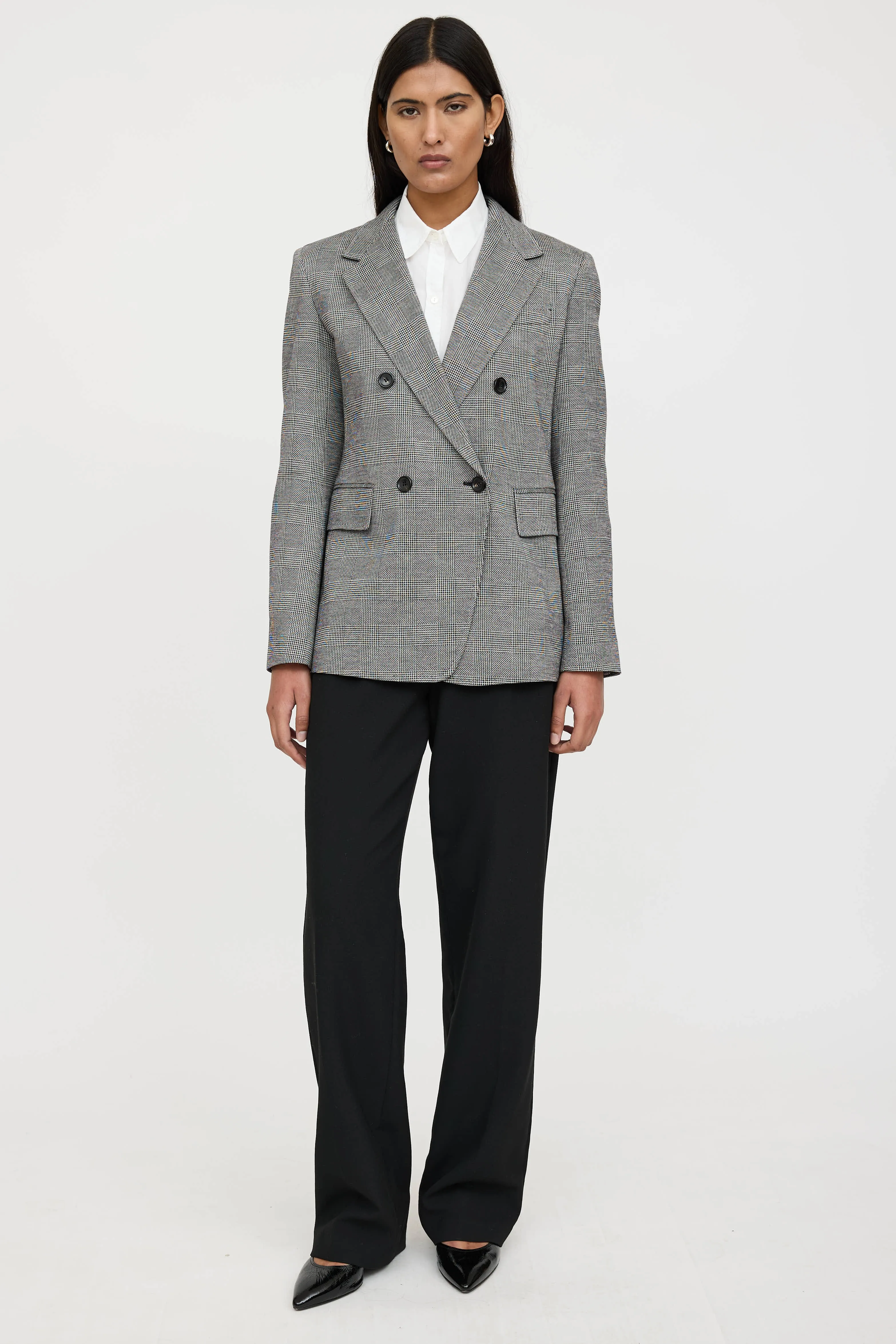 Houndstooth Blazer sold by VSP Consignment product image thumbnail 5