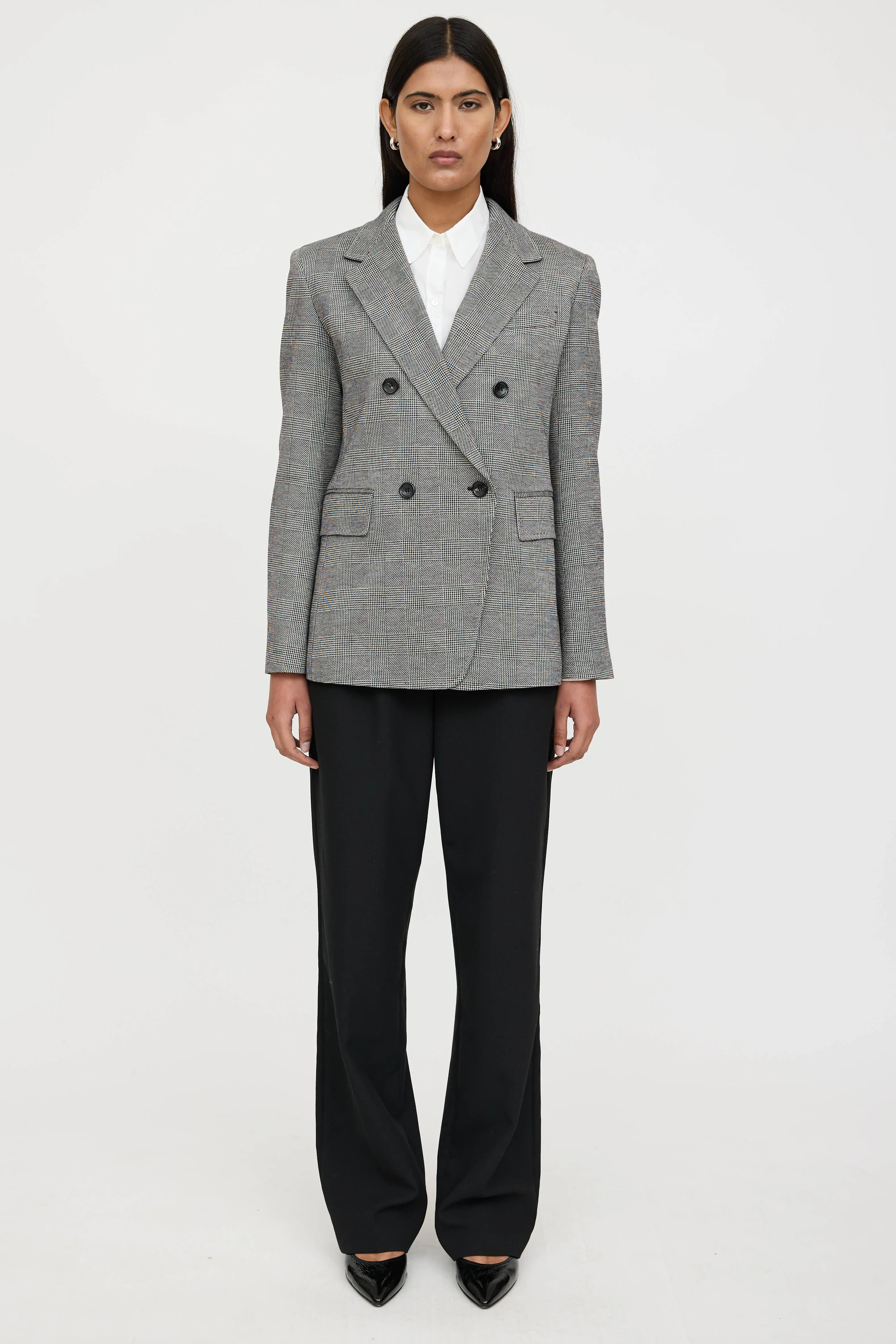 Houndstooth Blazer sold by VSP Consignment product image thumbnail 2