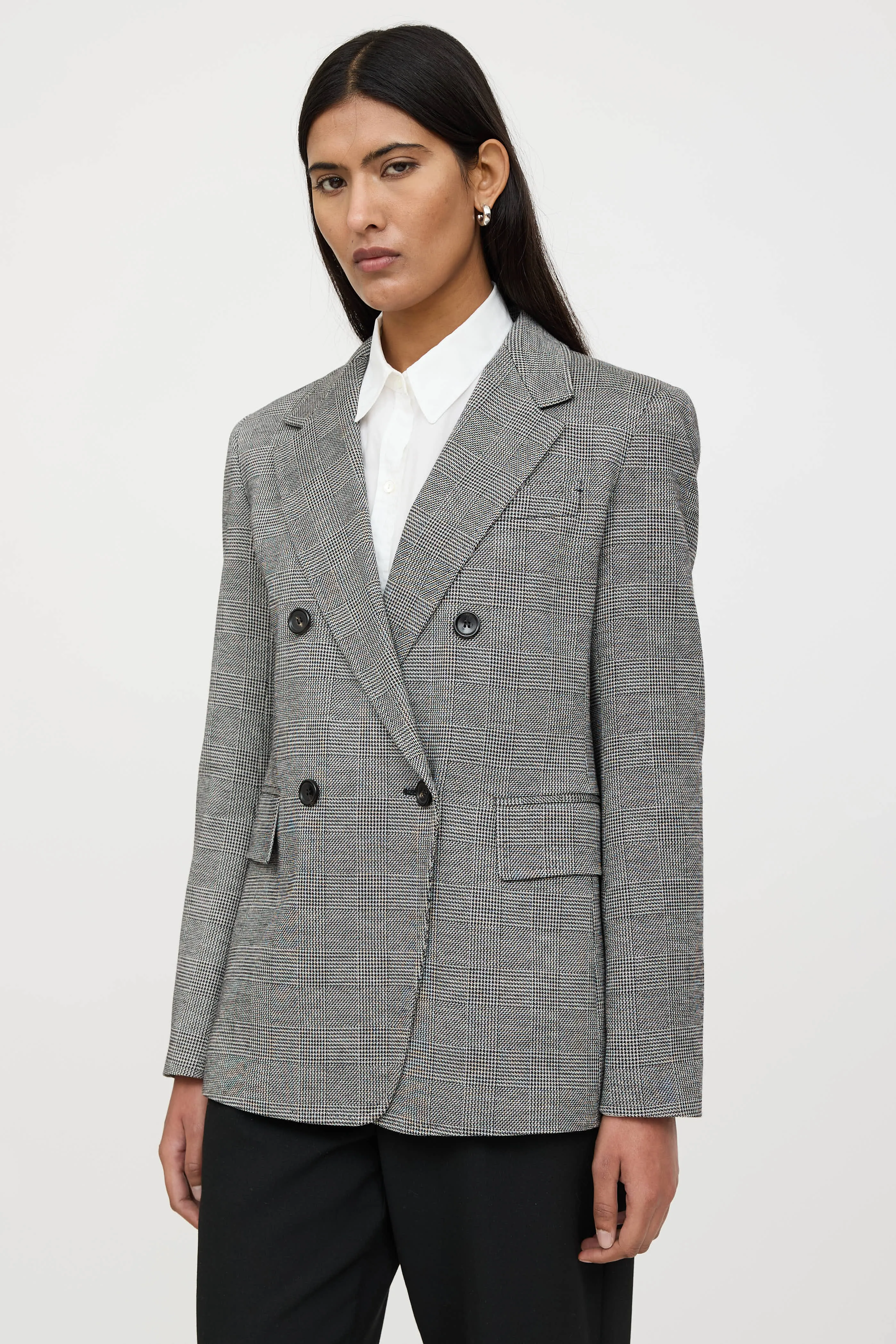 Houndstooth Blazer sold by VSP Consignment product image thumbnail 3