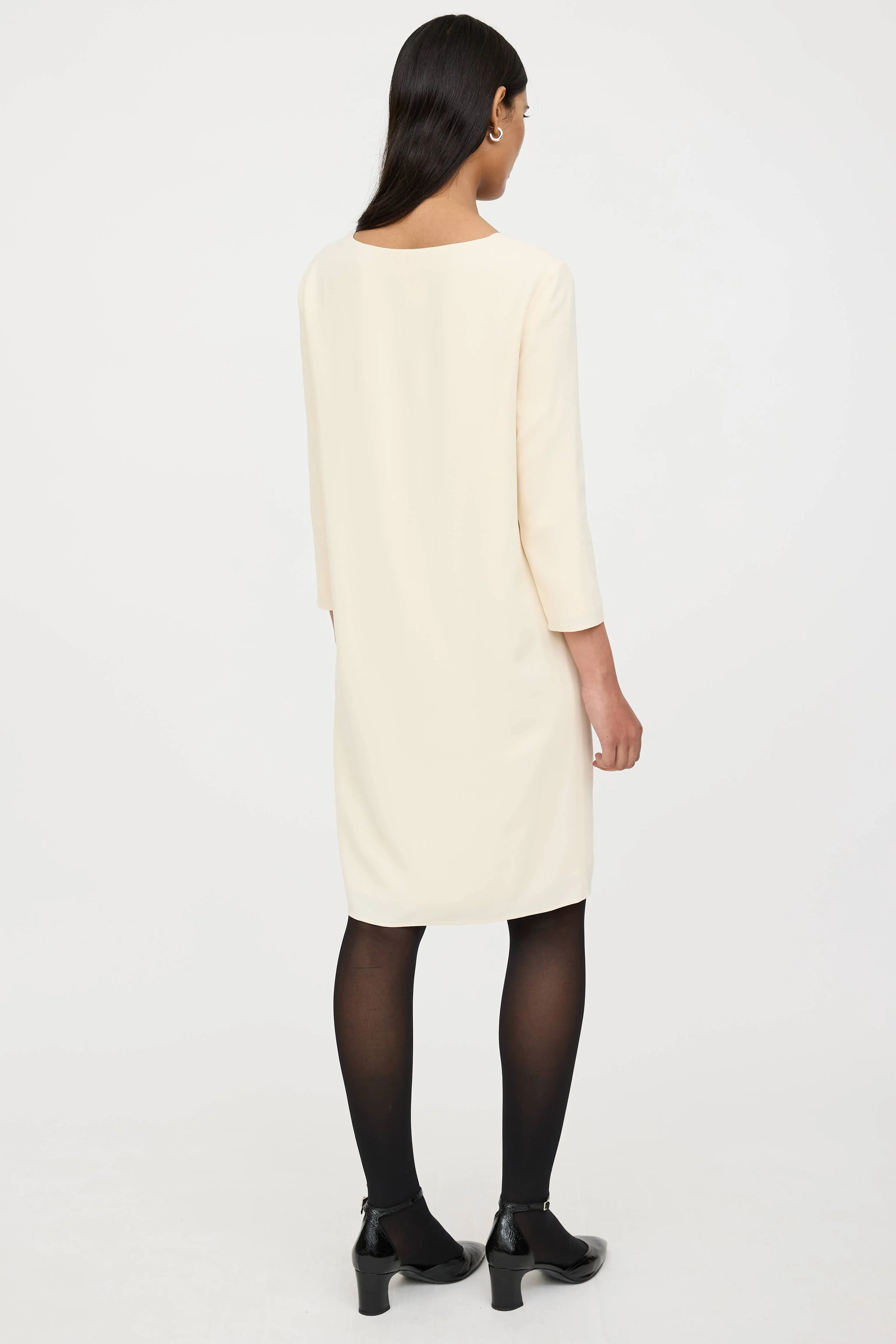 Crepe Darted Dress sold by VSP Consignment product image thumbnail 4