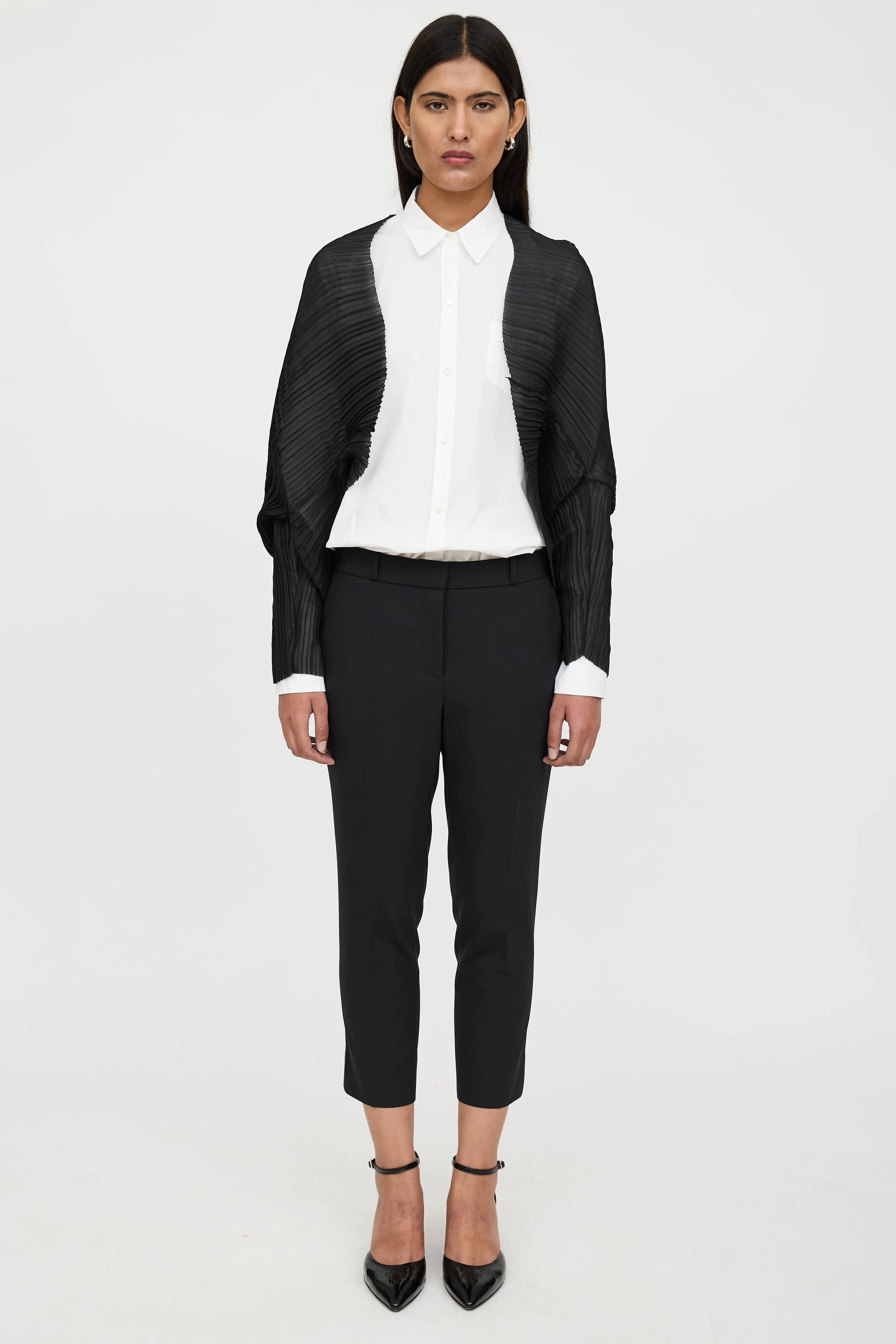 Wool Cropped Trouser sold by VSP Consignment product image thumbnail 2