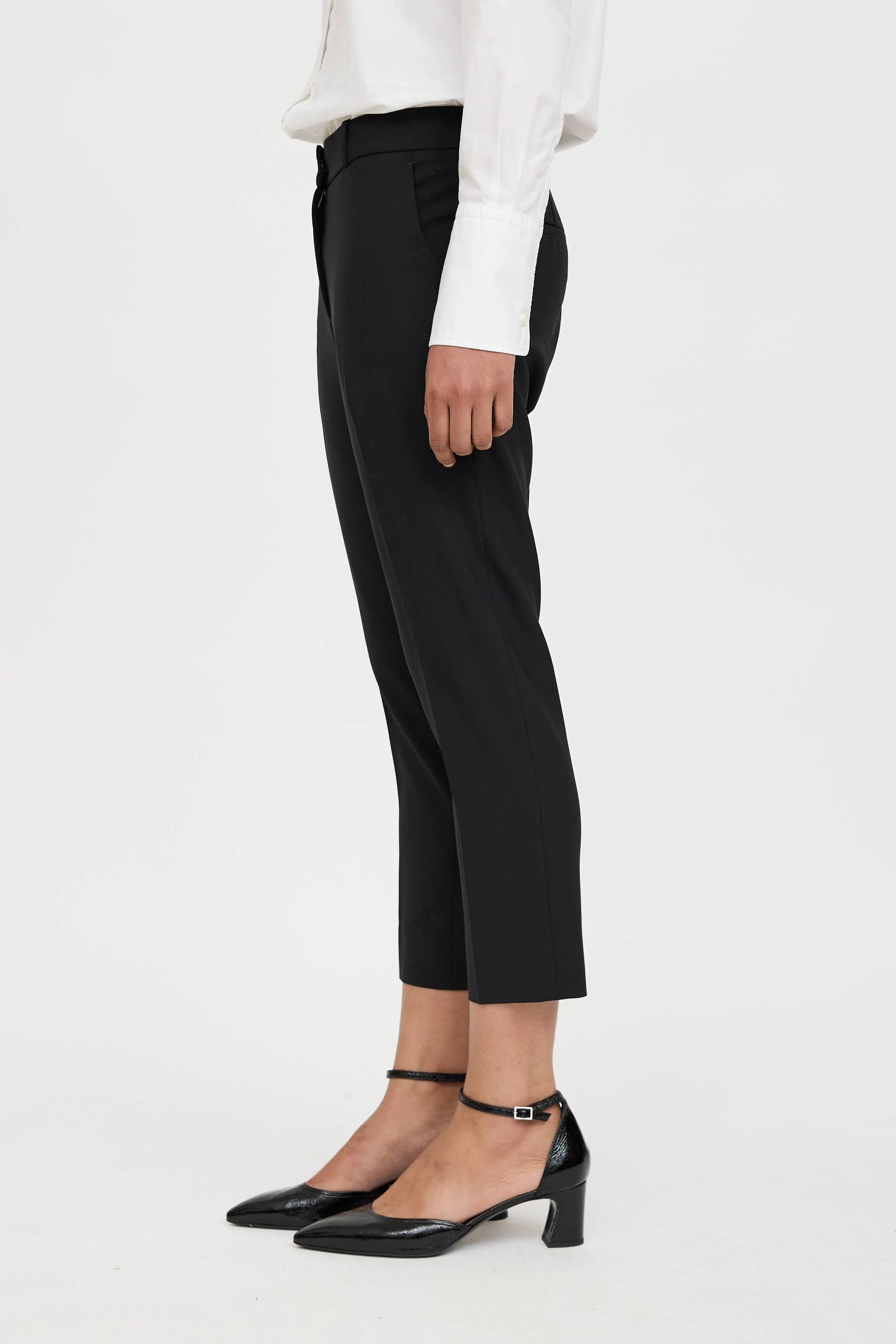 Wool Cropped Trouser sold by VSP Consignment product image thumbnail 3
