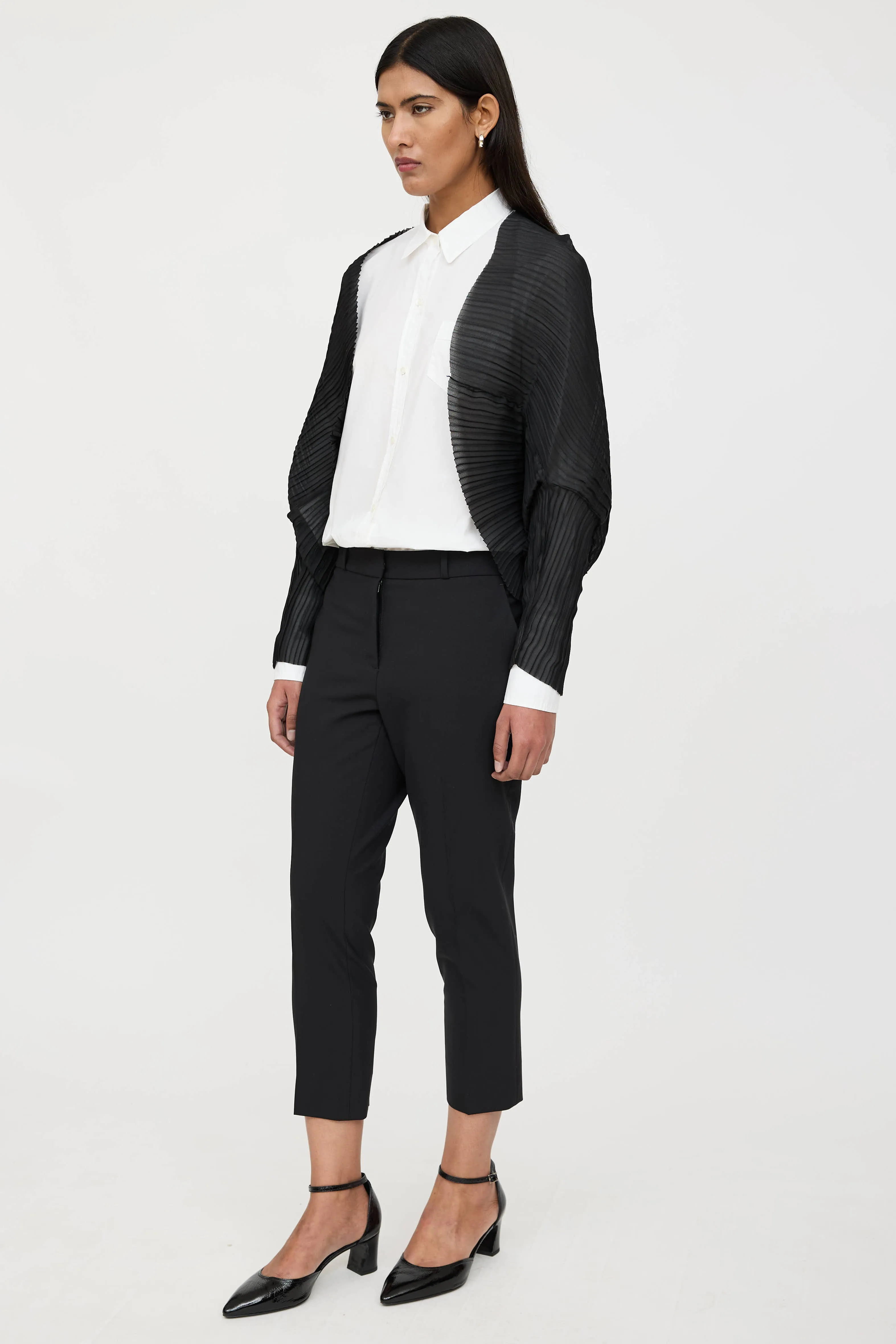 Wool Cropped Trouser sold by VSP Consignment product image thumbnail 5