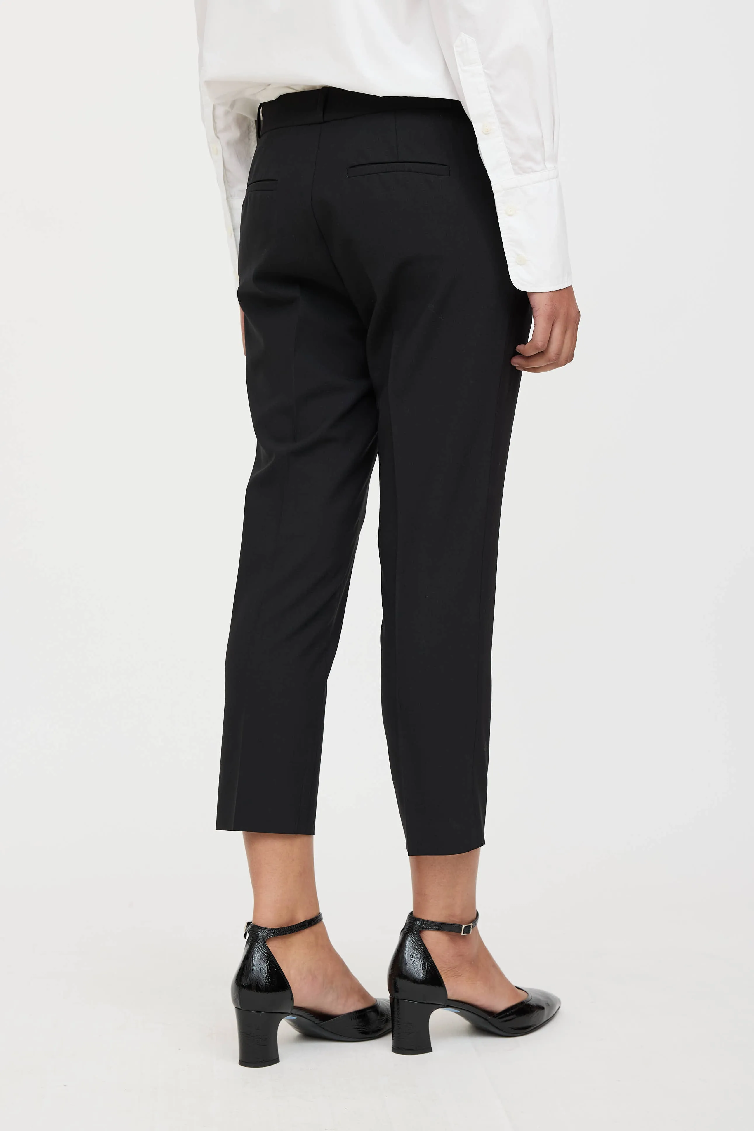 Wool Cropped Trouser sold by VSP Consignment product image thumbnail 4