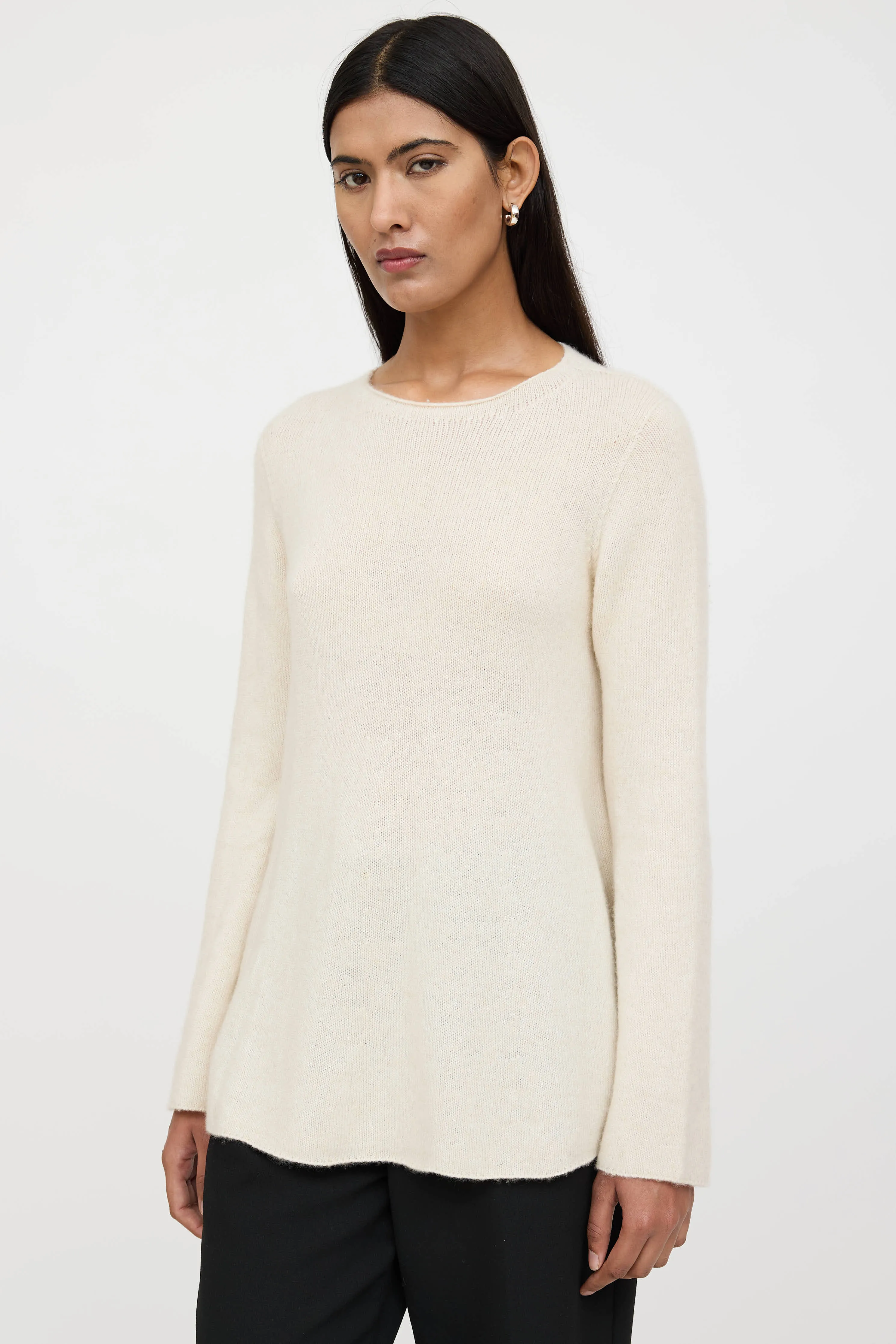 Cashmere Flared Sweater sold by VSP Consignment product image thumbnail 3