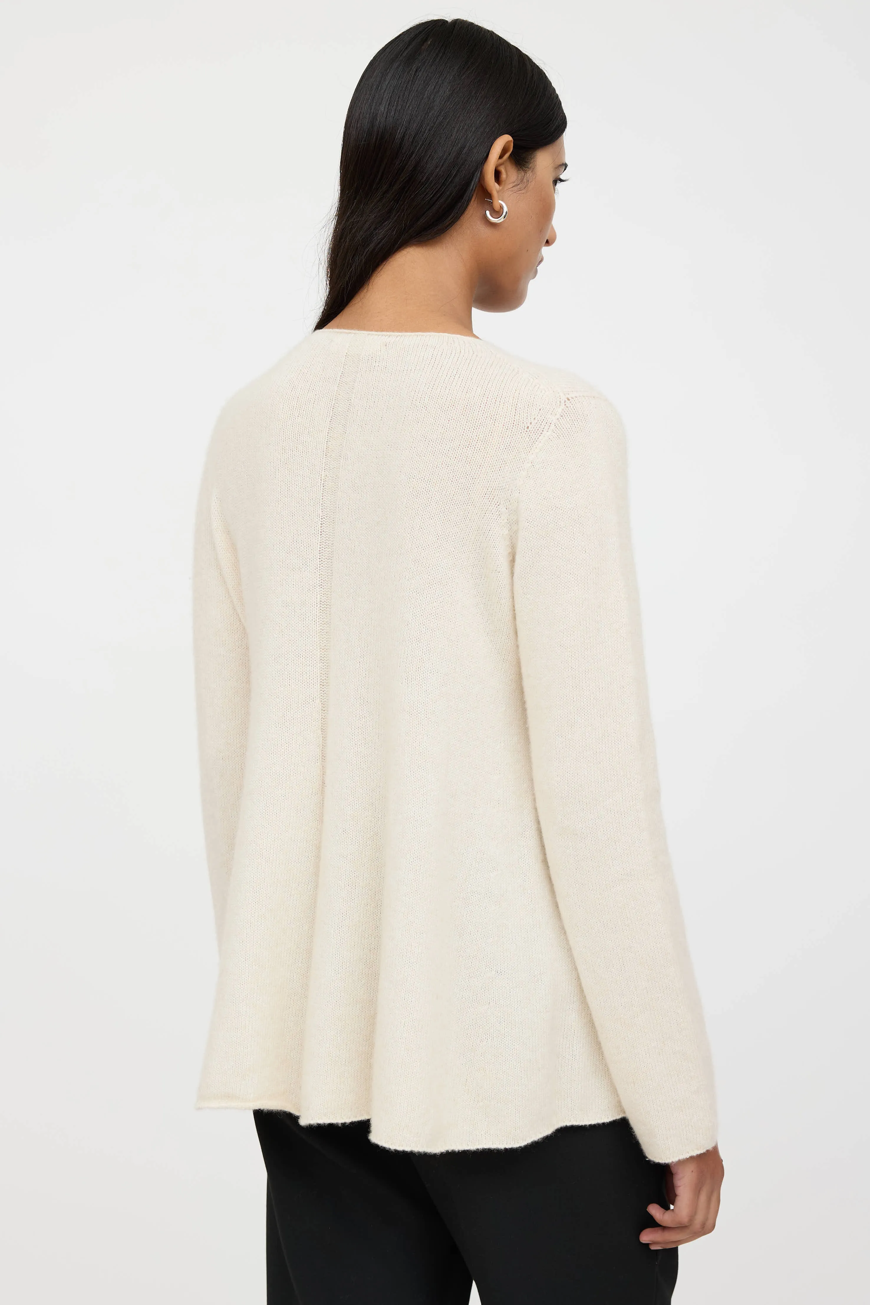 Cashmere Flared Sweater sold by VSP Consignment product image thumbnail 4