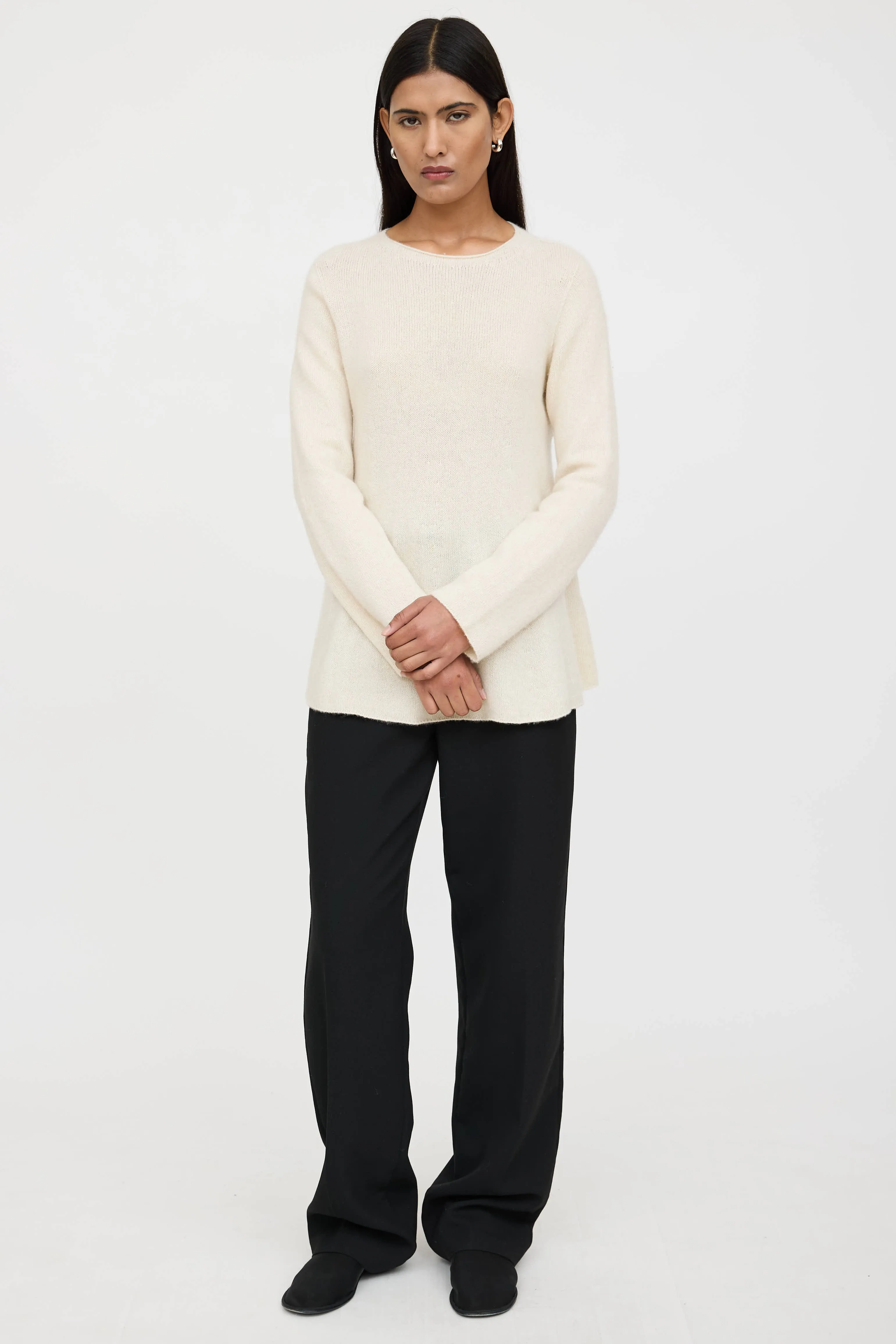 Cashmere Flared Sweater sold by VSP Consignment product image thumbnail 5