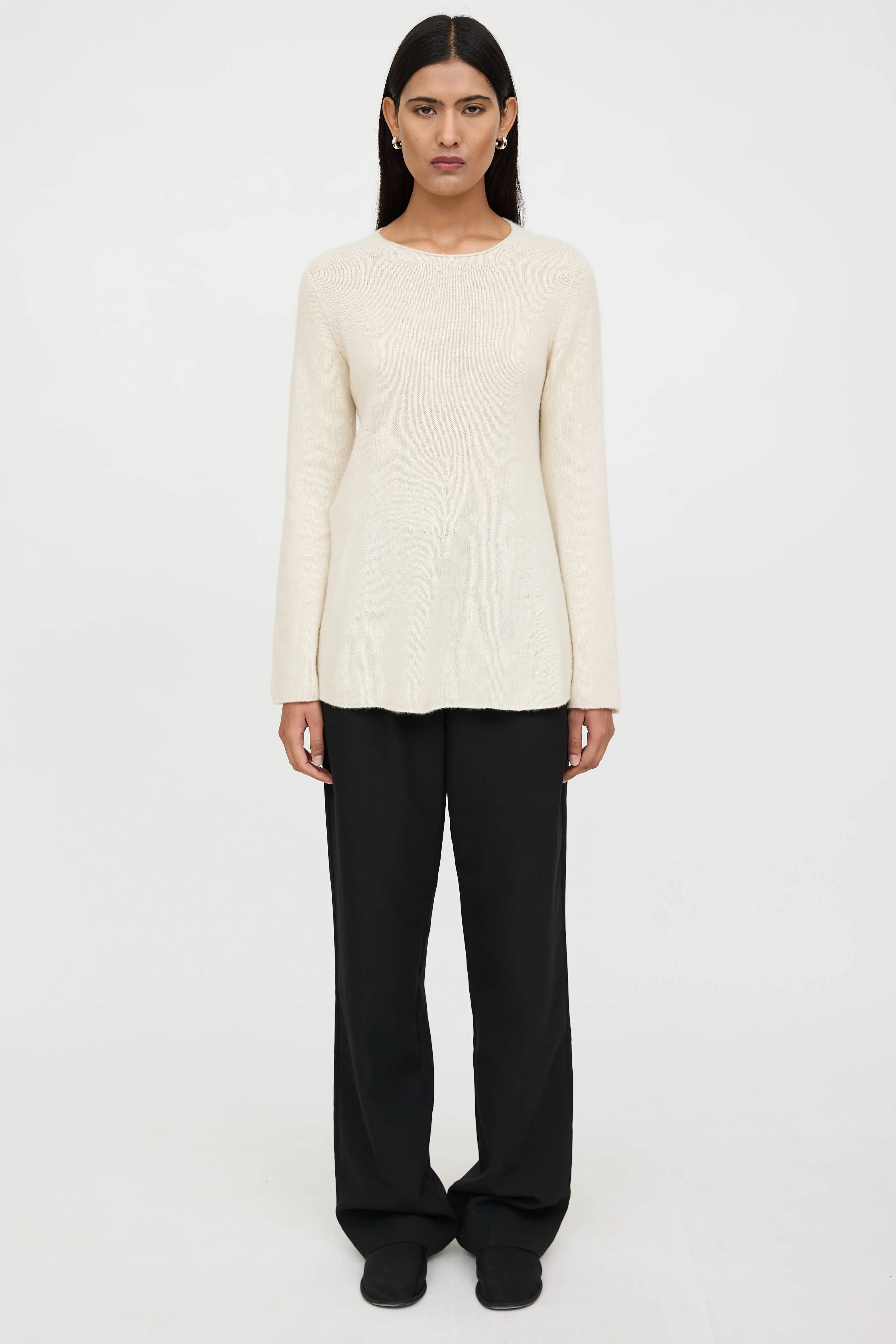 Cashmere Flared Sweater sold by VSP Consignment product image thumbnail 2