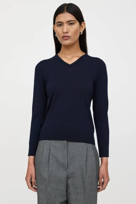 Wool V-Neck Sweater sold by VSP Consignment