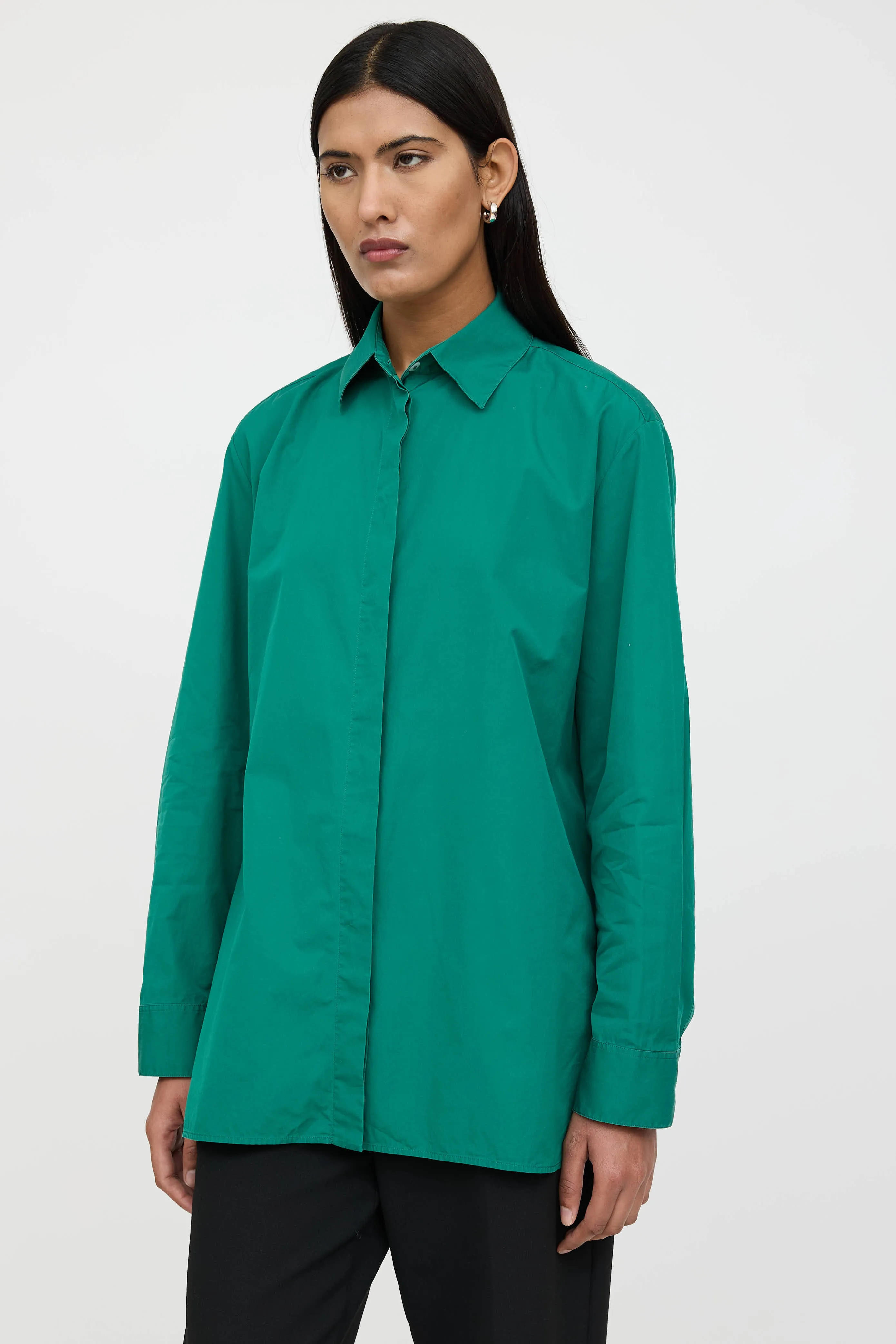 Poplin Big Sisea Shirt sold by VSP Consignment product image thumbnail 3