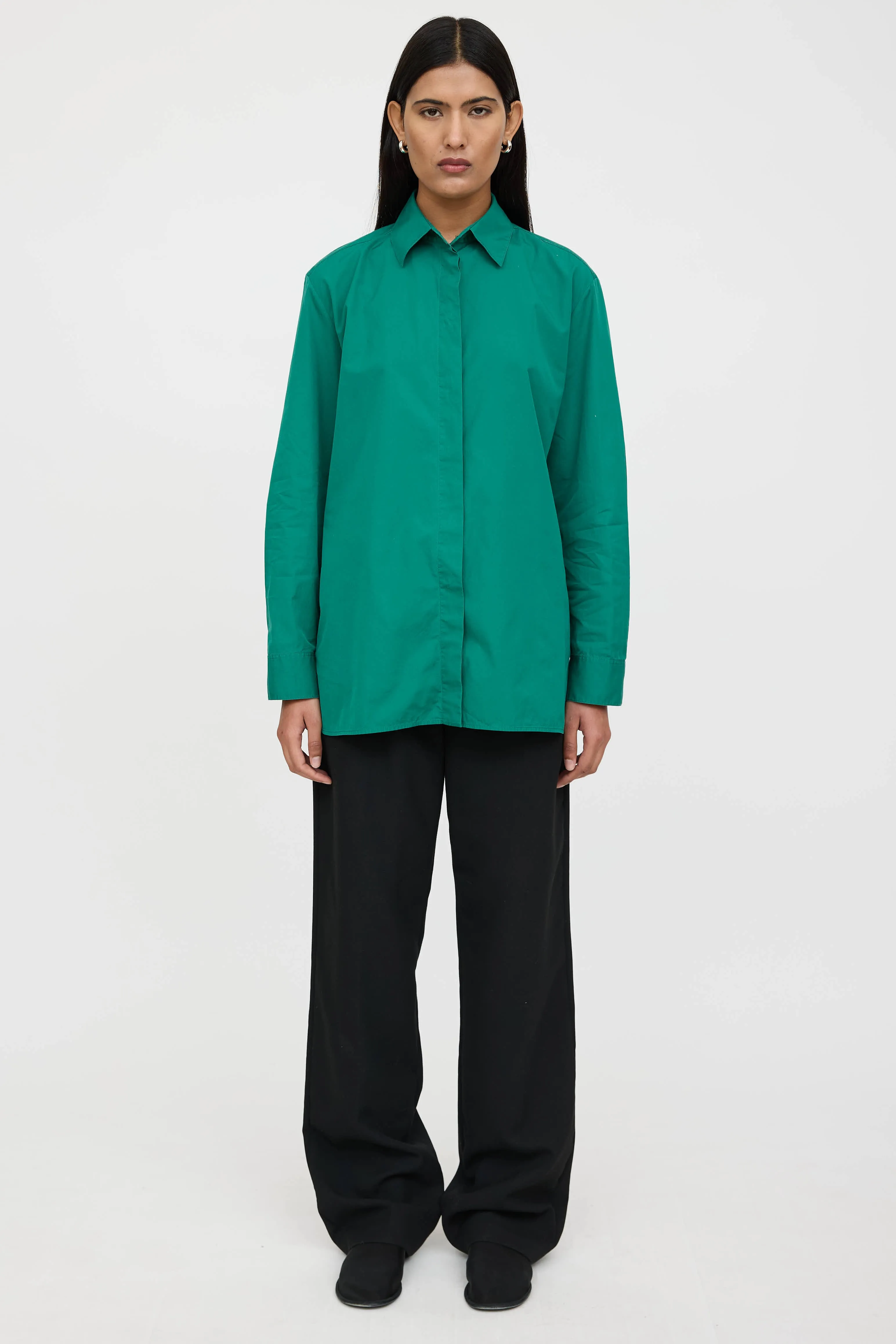 Poplin Big Sisea Shirt sold by VSP Consignment product image thumbnail 2