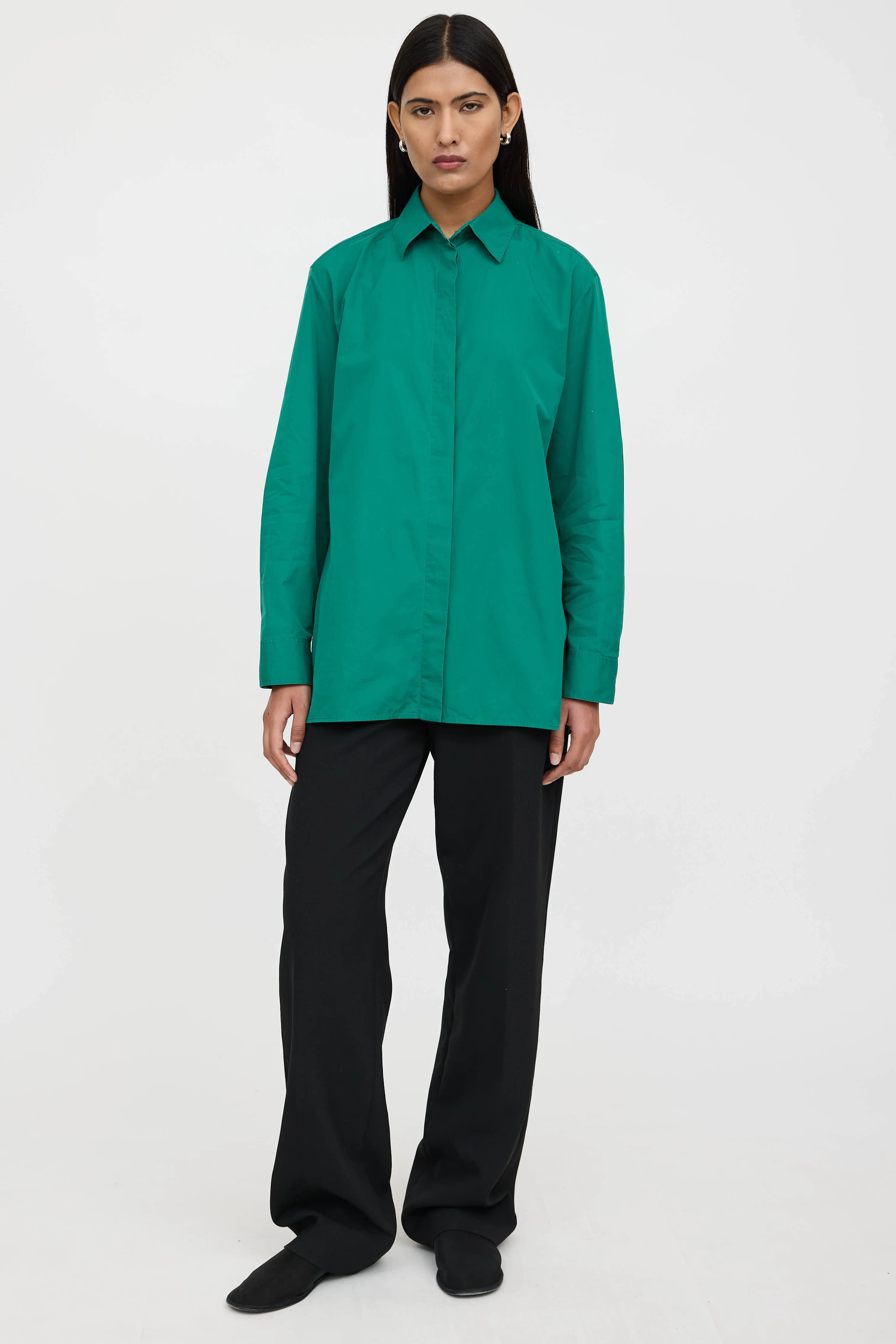 Poplin Big Sisea Shirt sold by VSP Consignment product image thumbnail 5