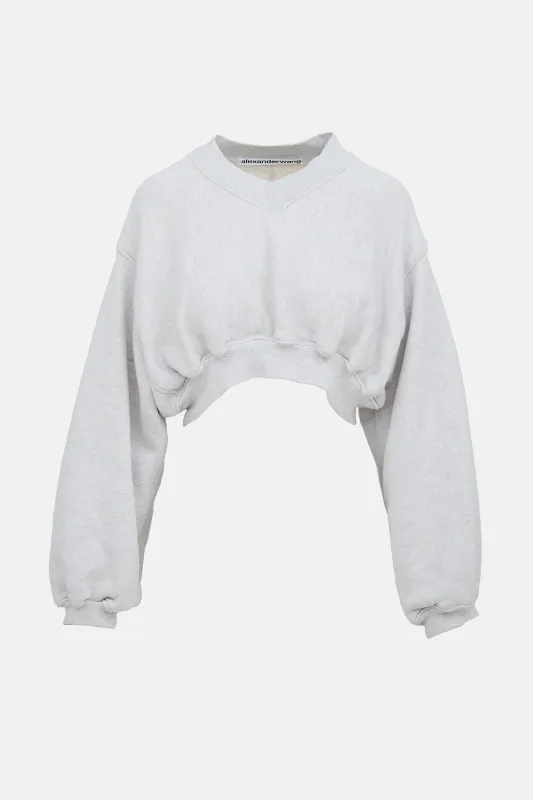 Logo Cropped Sweatshirt sold by VSP Consignment