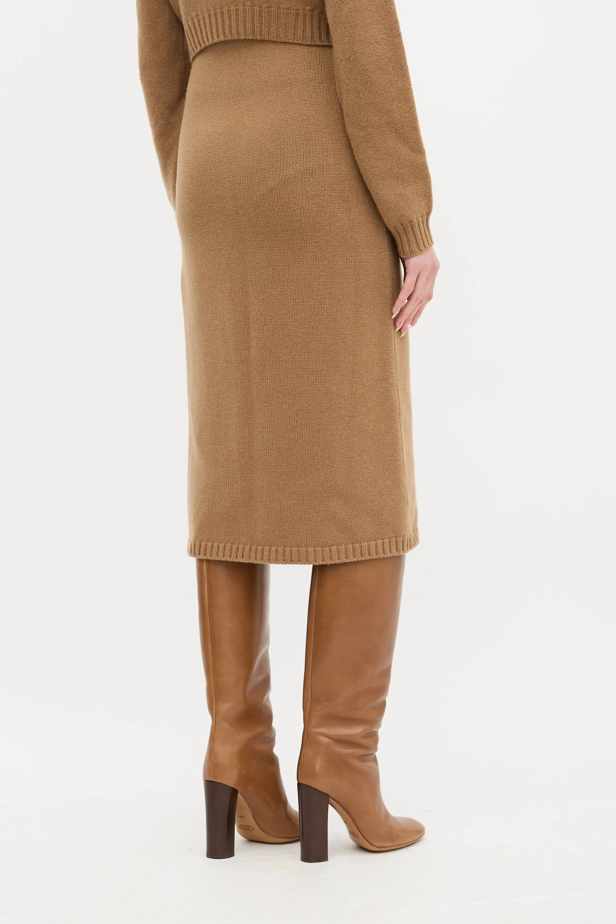 Cashmere Midi Skirt sold by VSP Consignment product image thumbnail 4