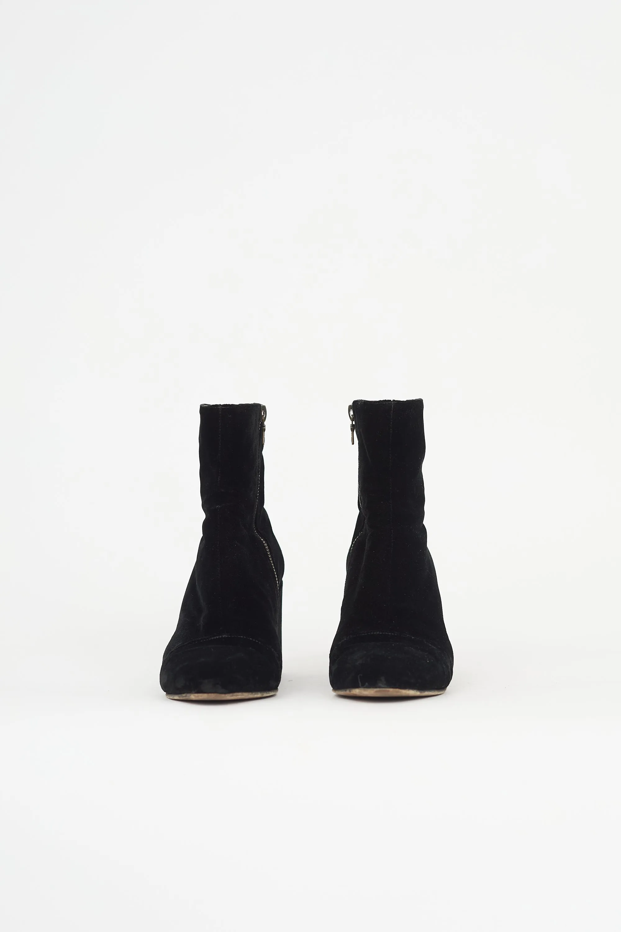 Velvet Ankle Boot sold by VSP Consignment product image thumbnail 3