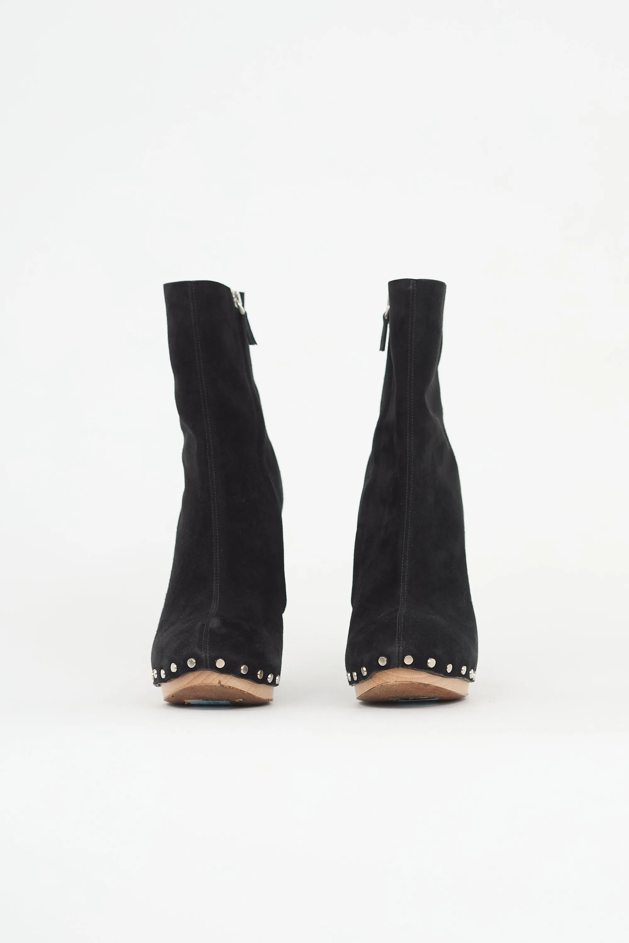 Suede Studded Boot sold by VSP Consignment product image thumbnail 3