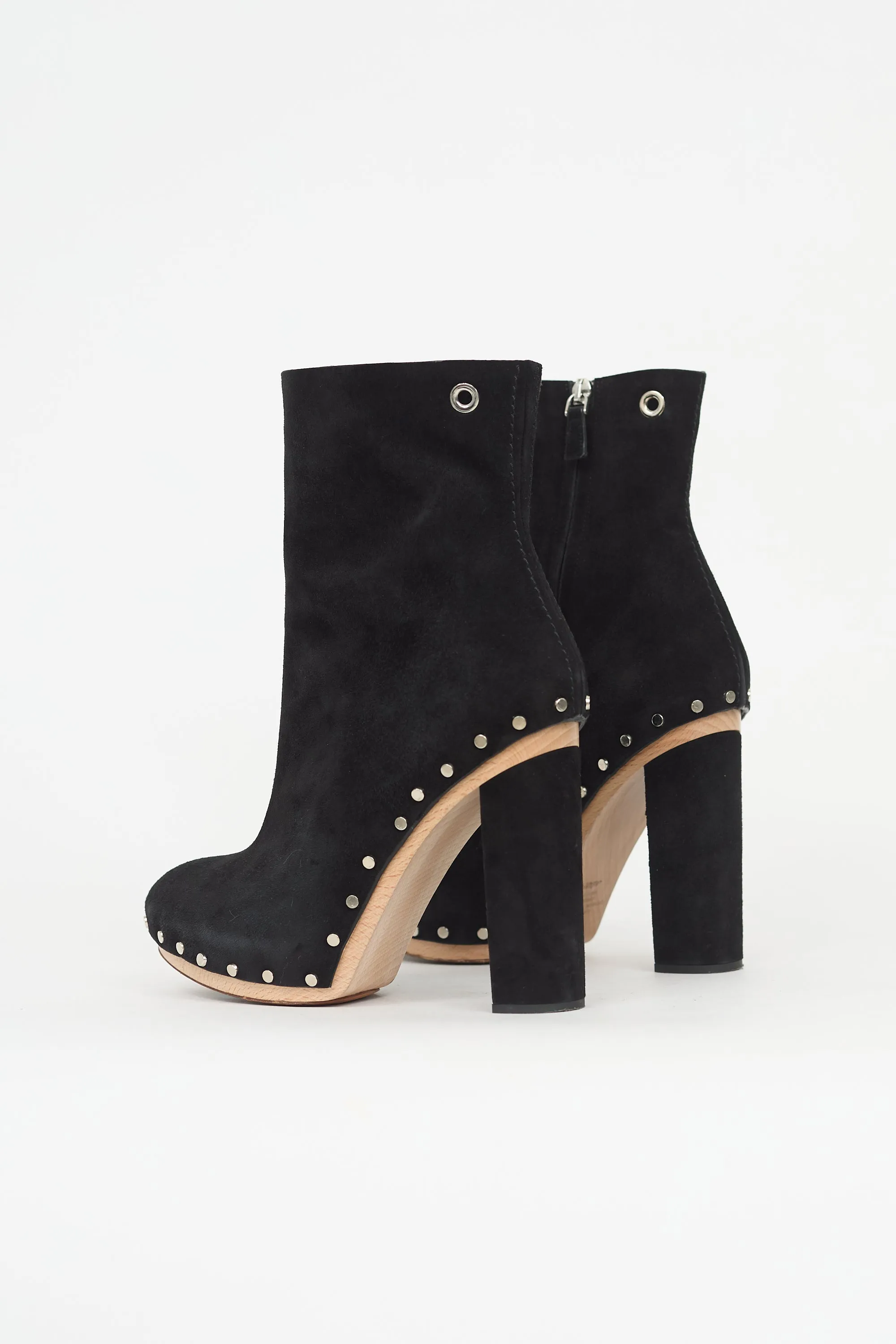 Suede Studded Boot sold by VSP Consignment product image thumbnail 4