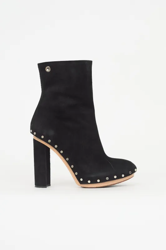 Suede Studded Boot sold by VSP Consignment