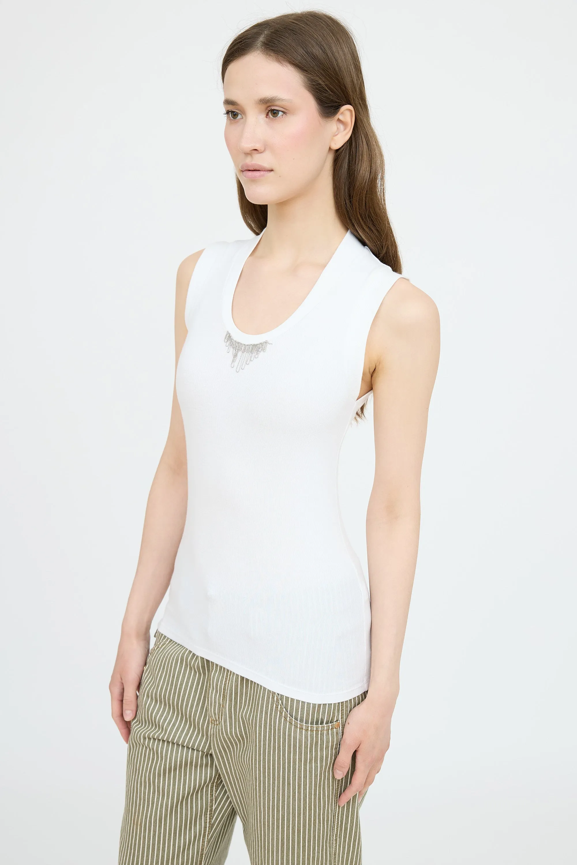 Monili Fringe Tank sold by VSP Consignment product image thumbnail 3