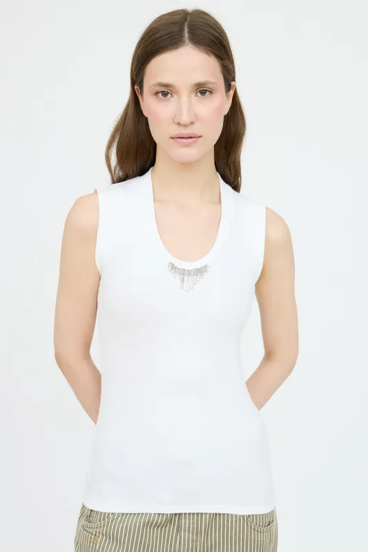 Monili Fringe Tank sold by VSP Consignment