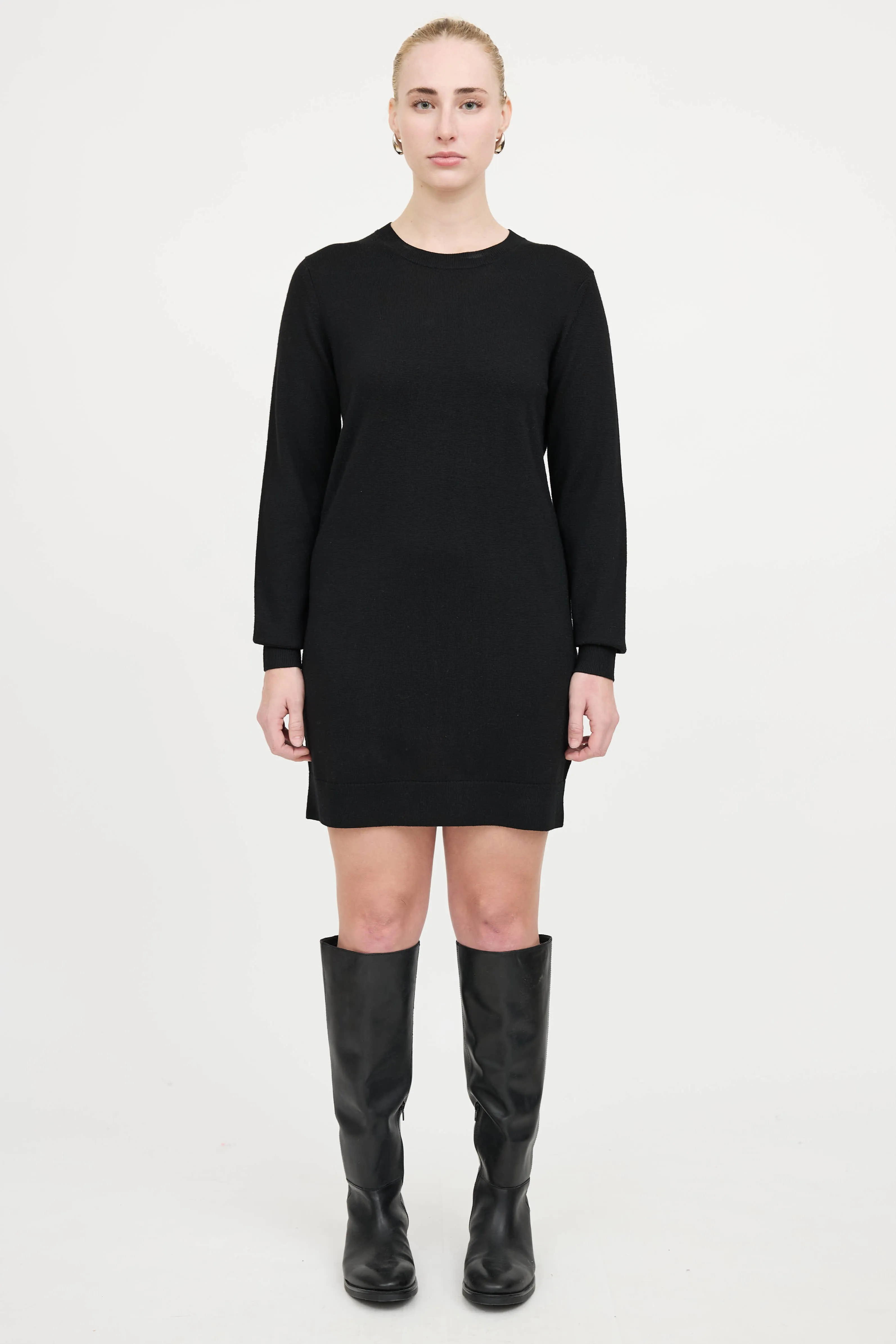 Wool Knit Sweater Dress sold by VSP Consignment product image thumbnail 5
