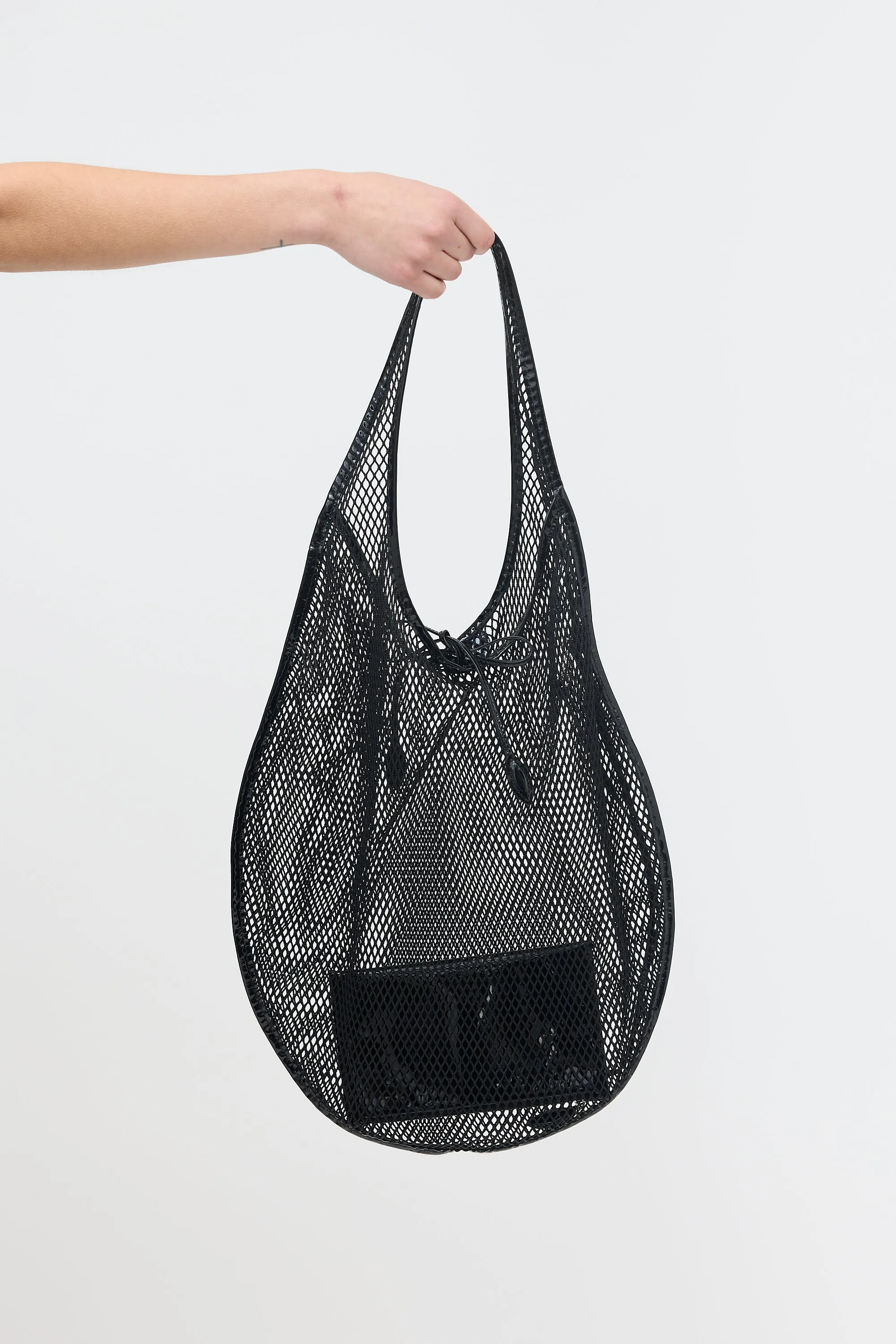 Mesh One Piece Tote Bag sold by VSP Consignment product image thumbnail 5