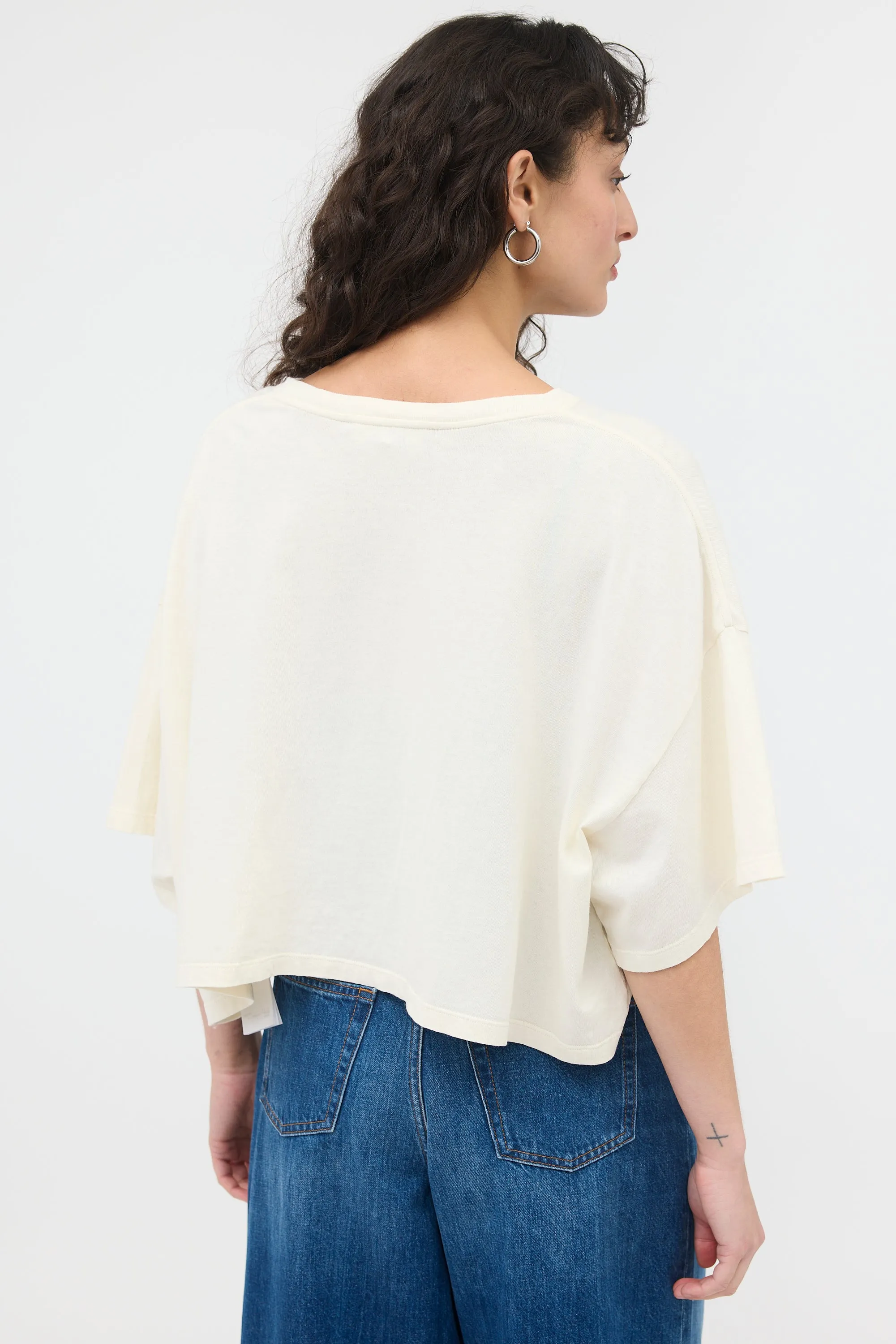 Logo Cropped T-Shirt sold by VSP Consignment product image thumbnail 5