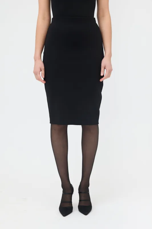 Neoprene Midi Skirt made by The Row
