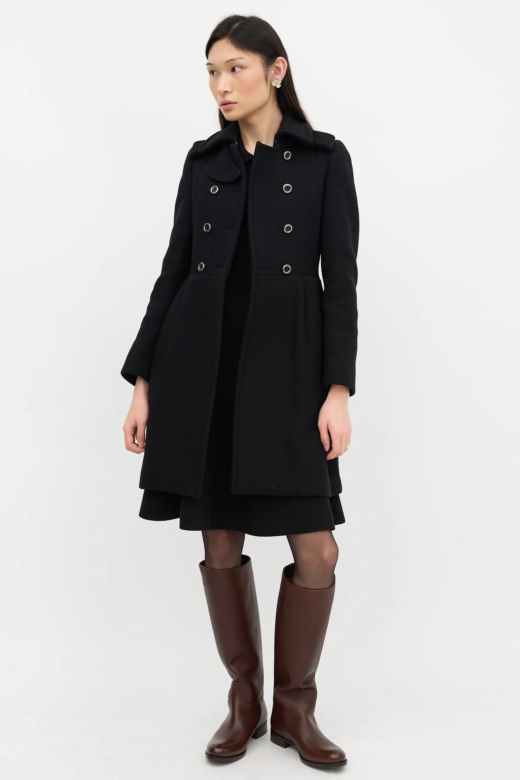 2011 Wool A-Line Coat sold by VSP Consignment product image thumbnail 5