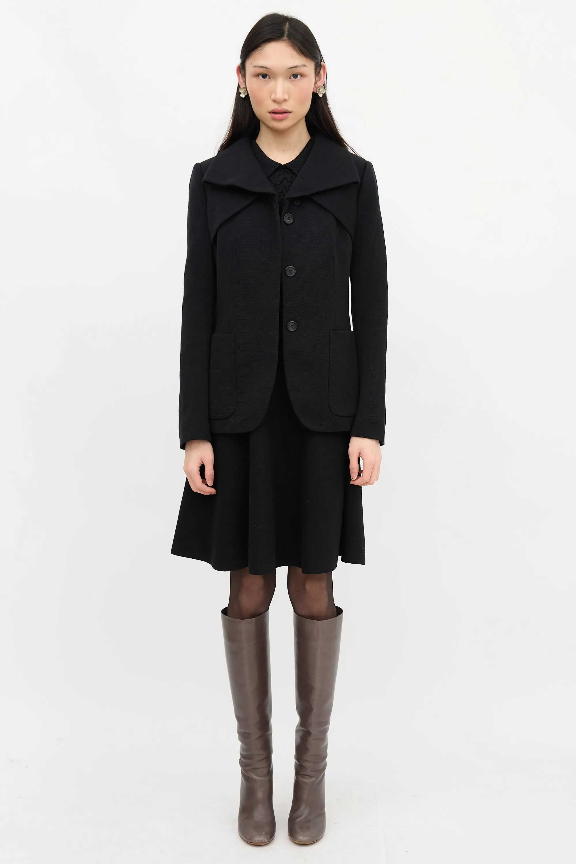 2009 Wool Folded Jacket sold by VSP Consignment product image thumbnail 2