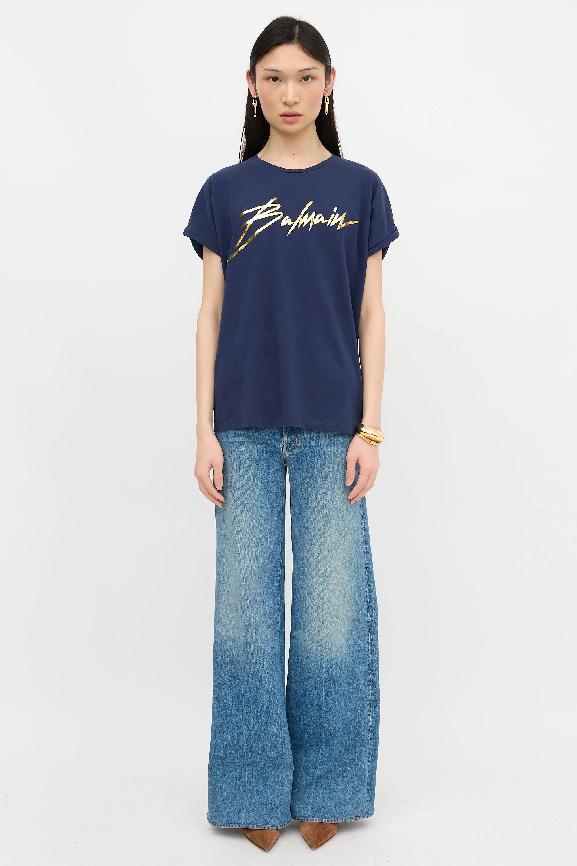 Mirrored Logo T-Shirt sold by VSP Consignment product image thumbnail 2