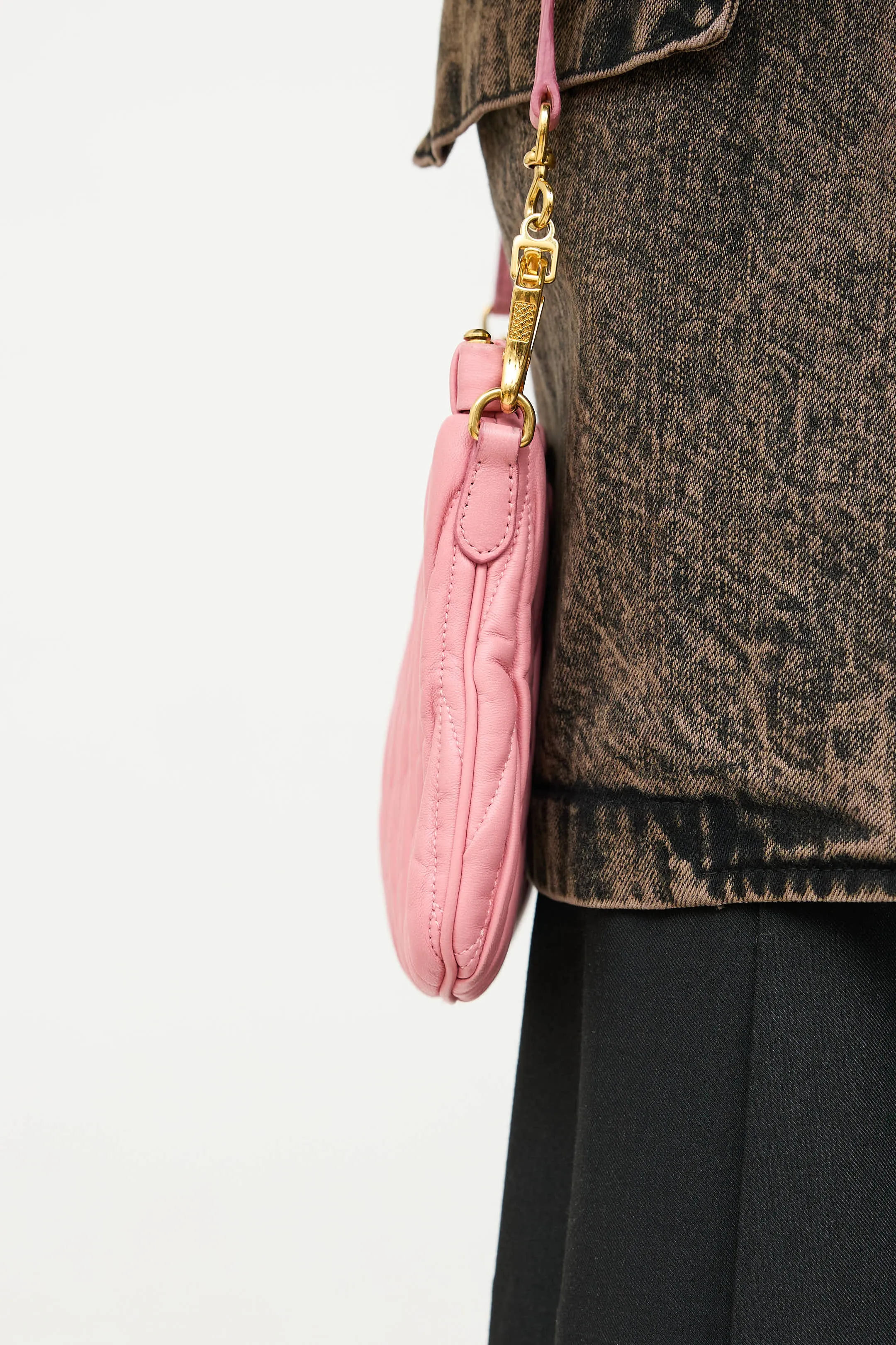 Matelasse Pleated Crossbody Bag sold by VSP Consignment product image thumbnail 5