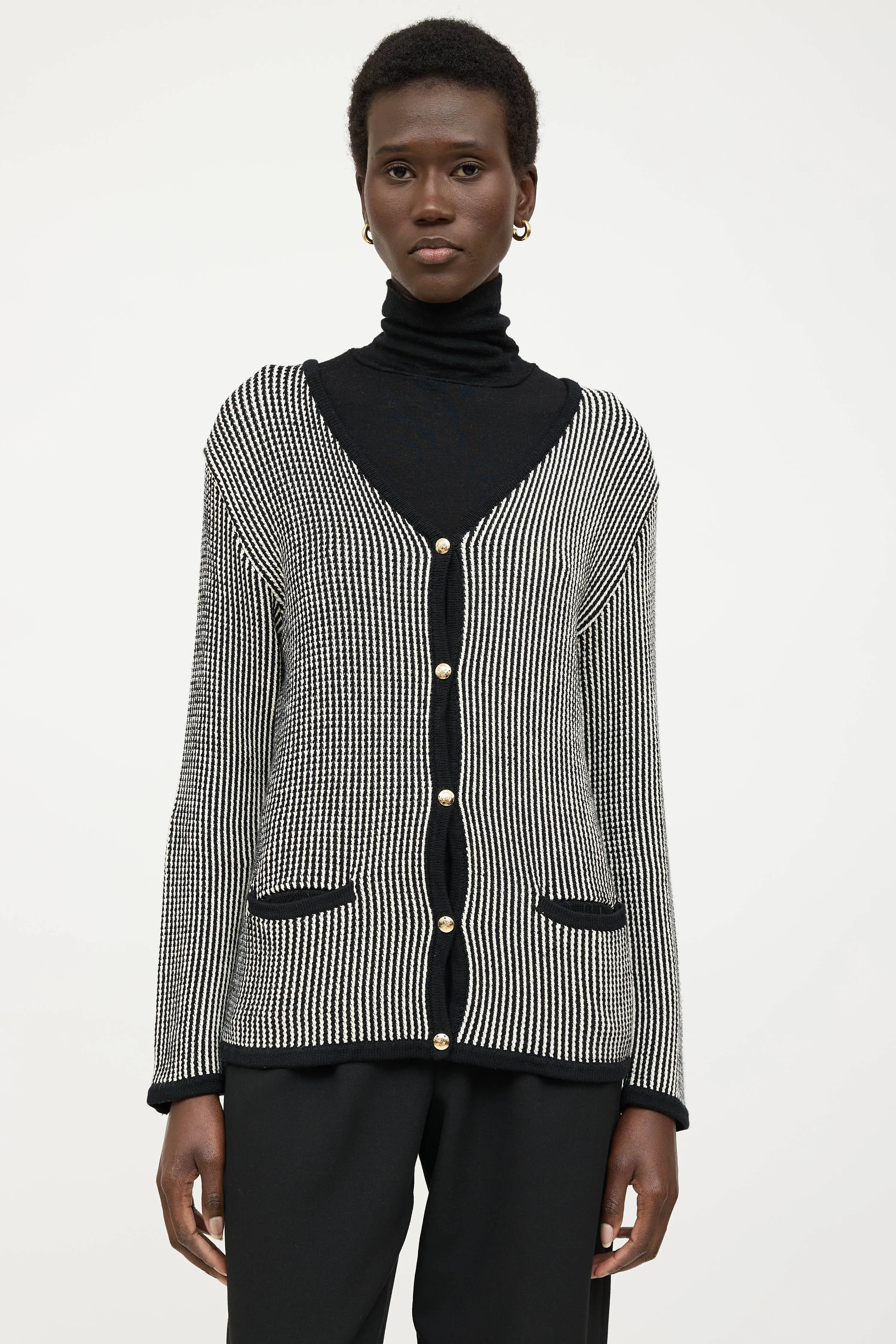 Dave Striped Cardigan sold by VSP Consignment