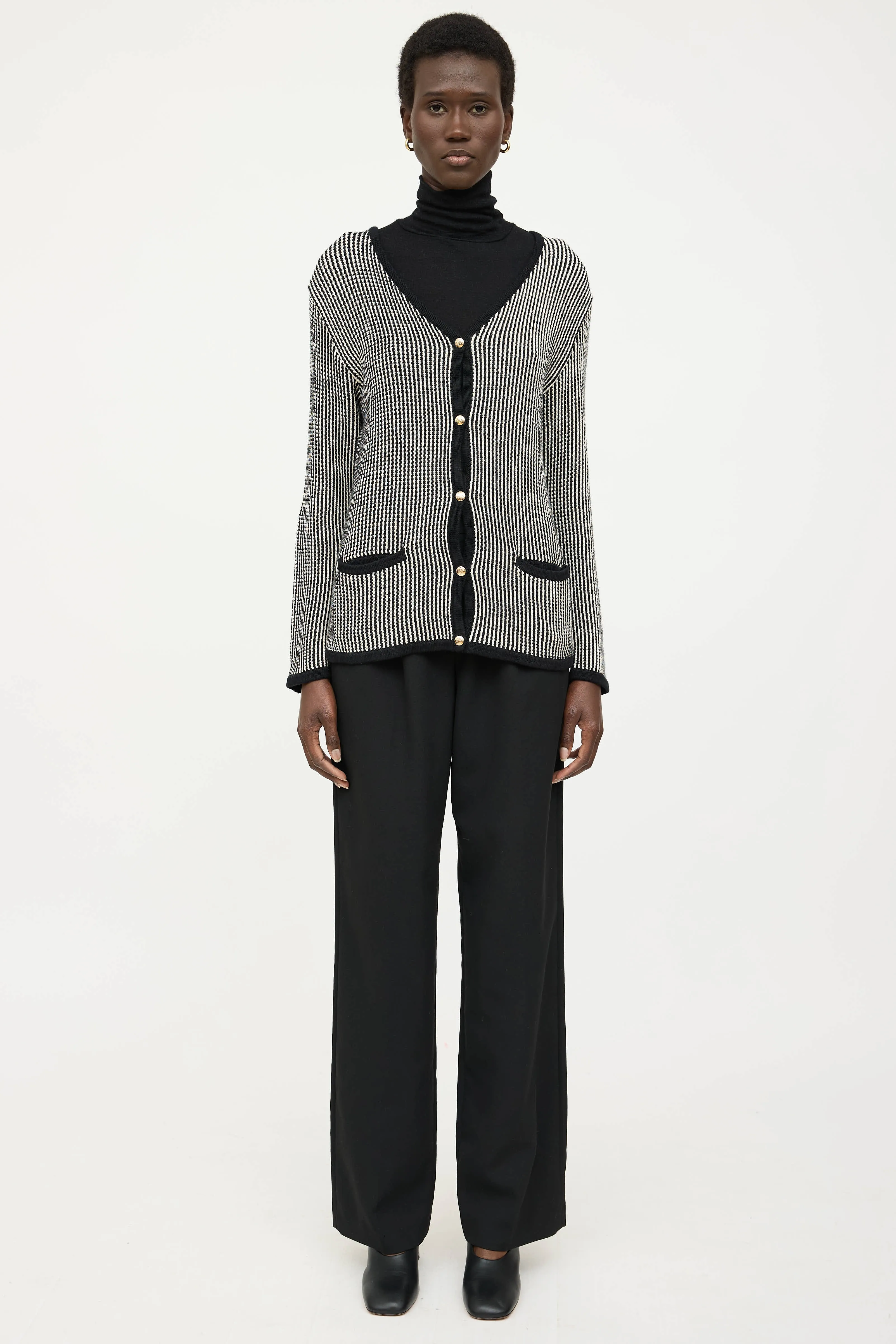 Dave Striped Cardigan sold by VSP Consignment product image thumbnail 2