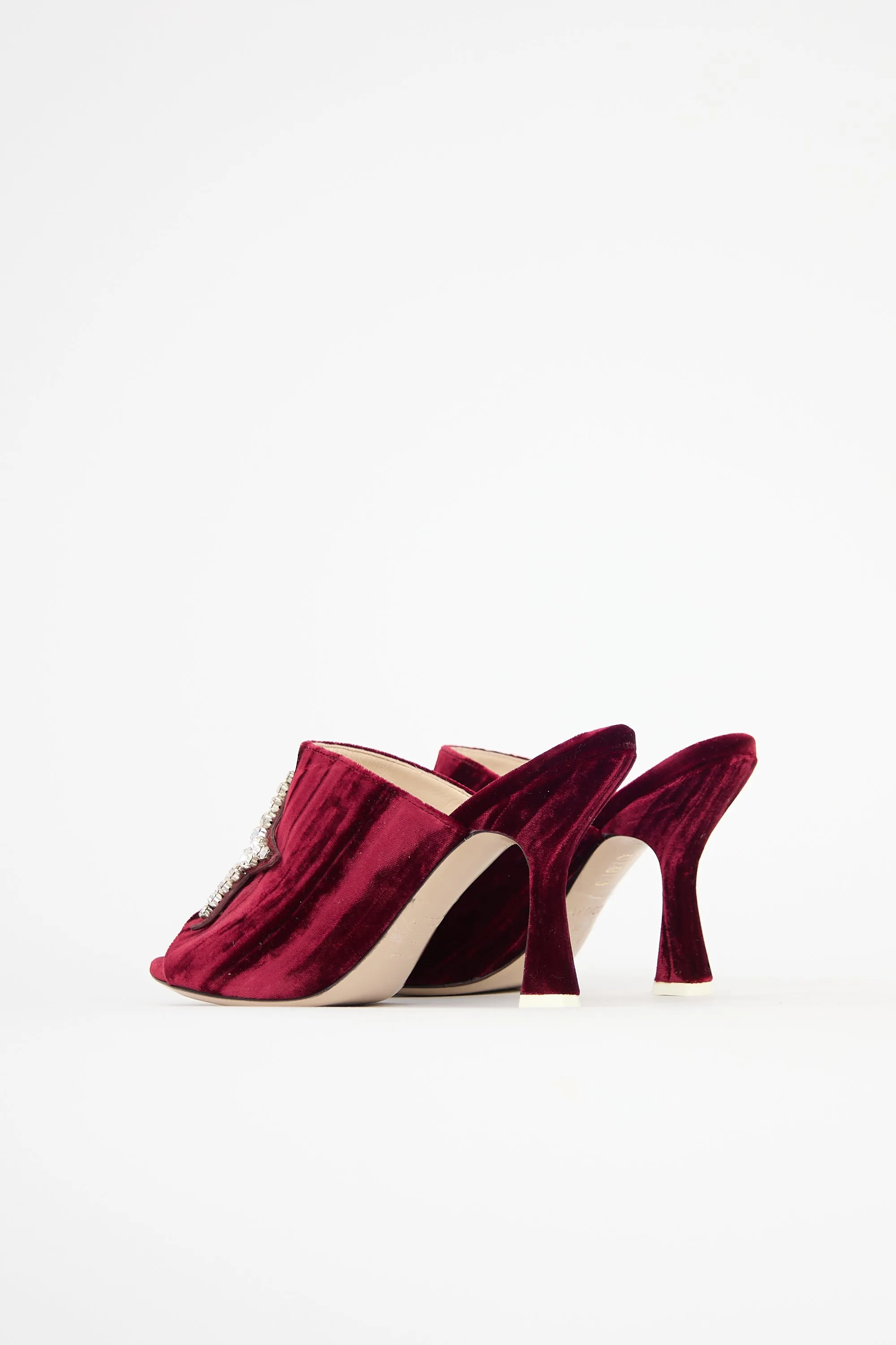 Velvet Debbie Mule sold by VSP Consignment product image thumbnail 4