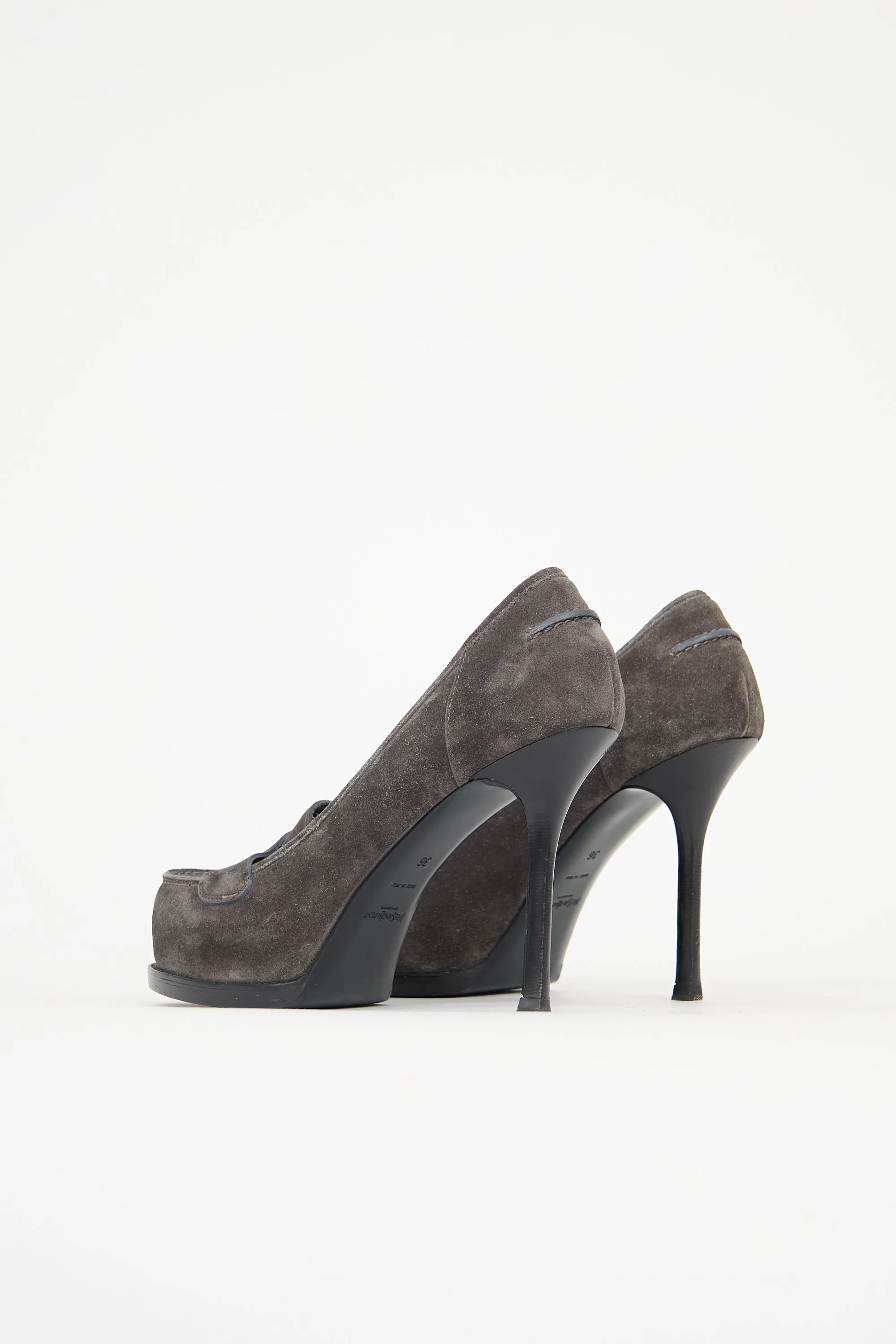 Suede Loafer Pump sold by VSP Consignment product image thumbnail 4