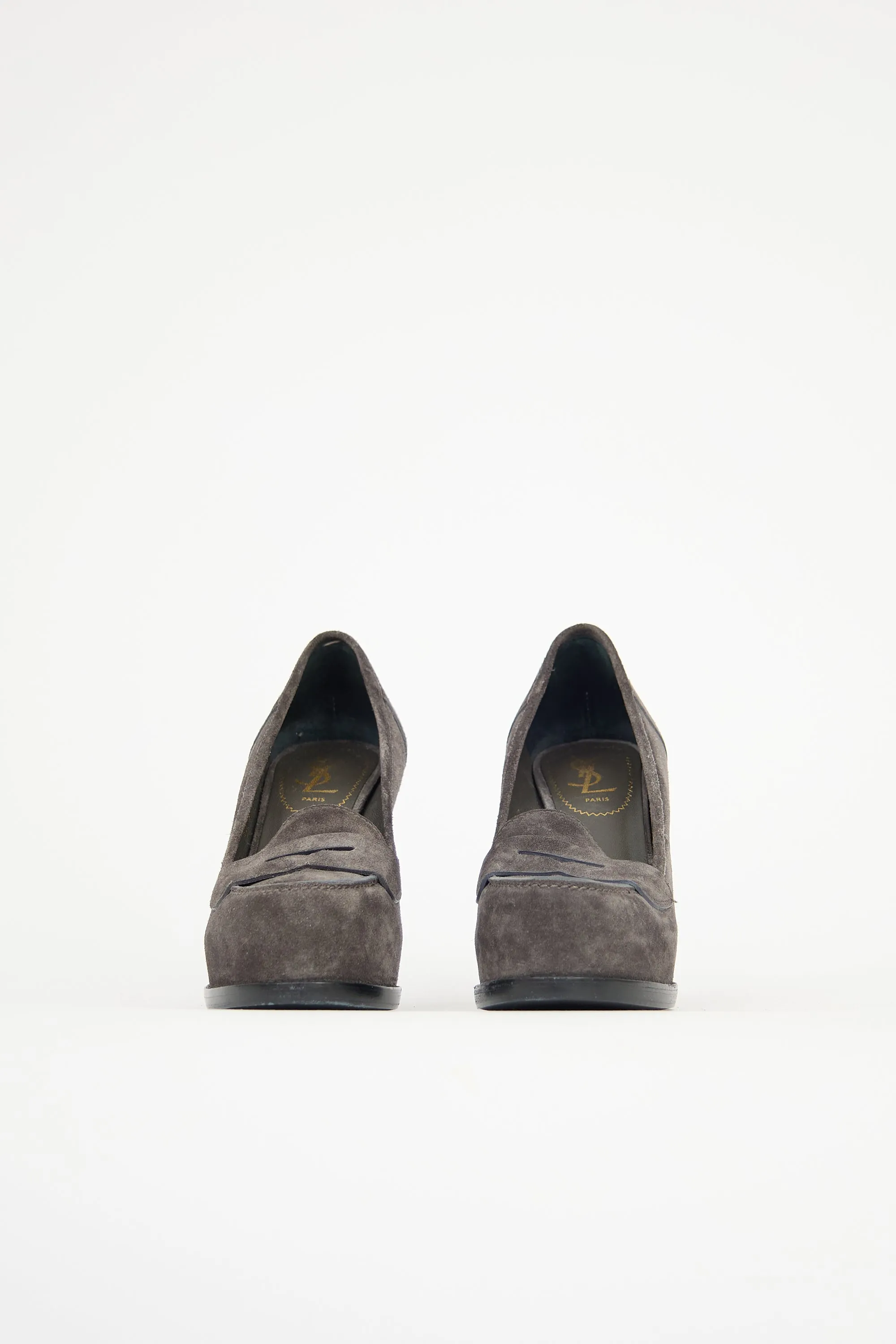 Suede Loafer Pump sold by VSP Consignment product image thumbnail 3