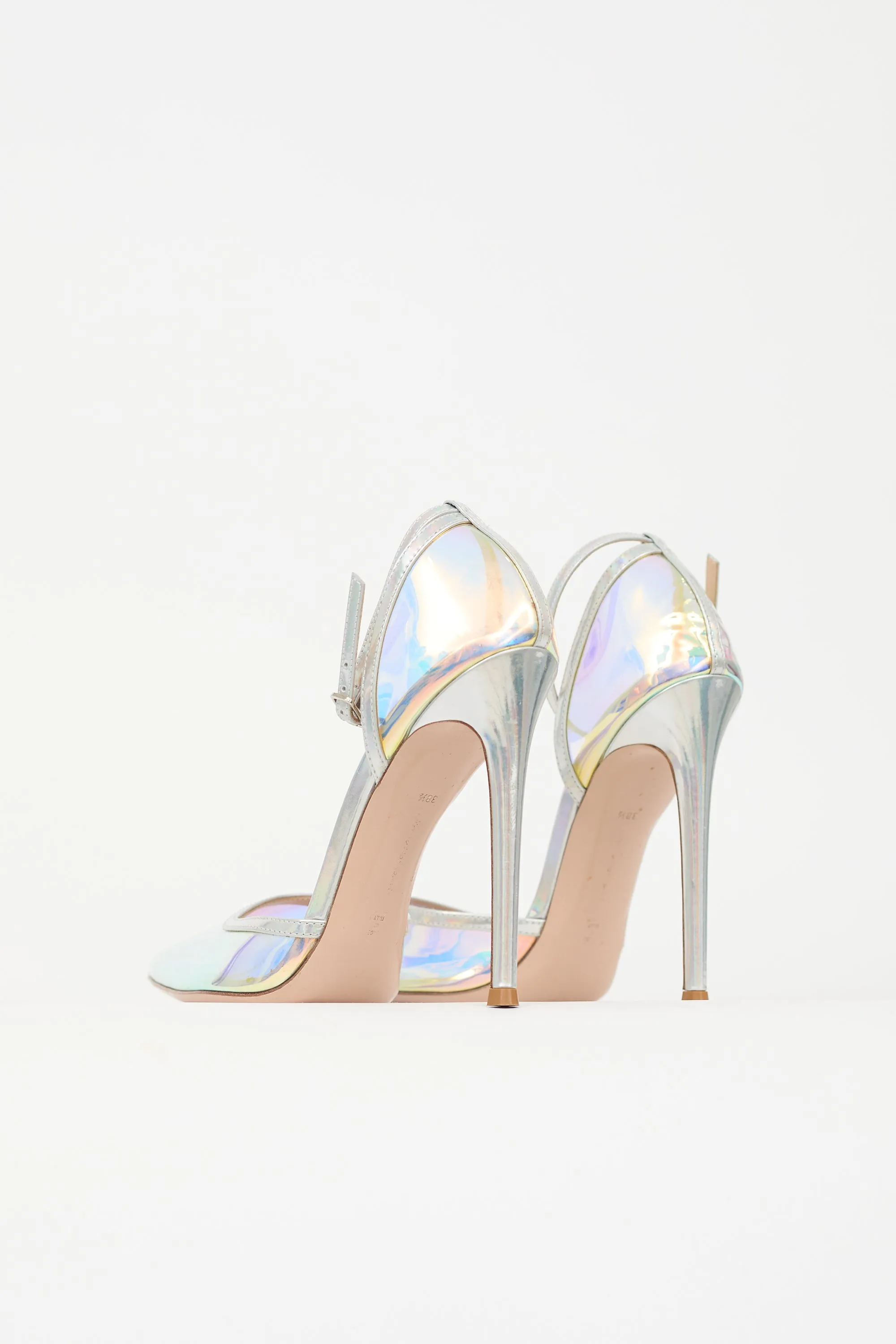 PVC D'Orsay Pump sold by VSP Consignment product image thumbnail 4