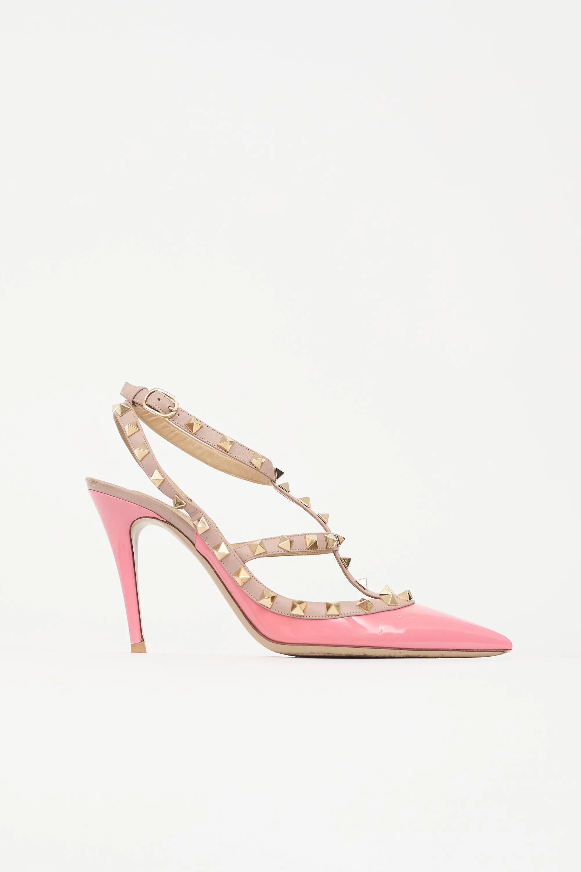 Patent Leather Rockstud Pump sold by VSP Consignment