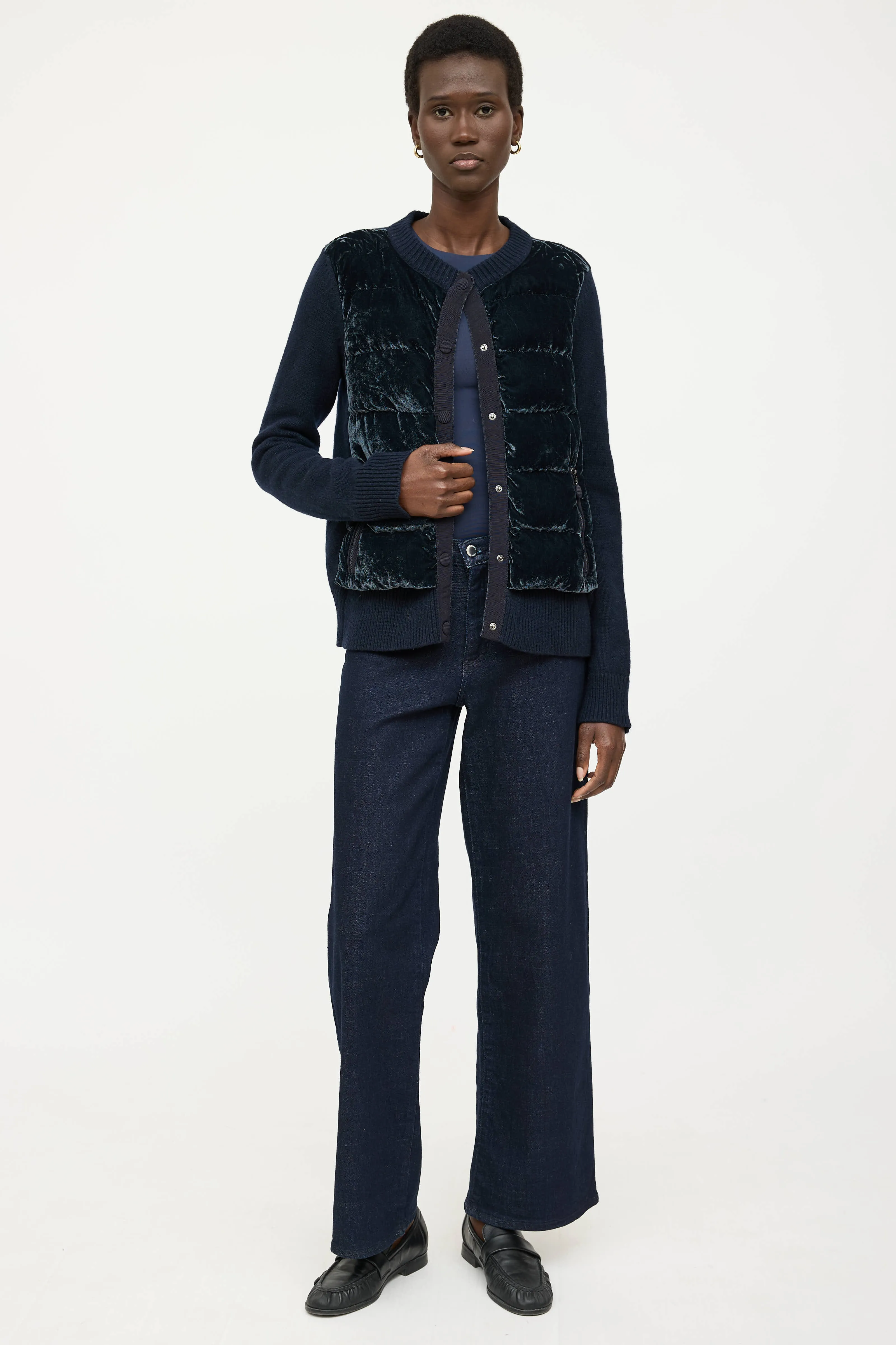 Tricot Down Cardigan sold by VSP Consignment product image thumbnail 5