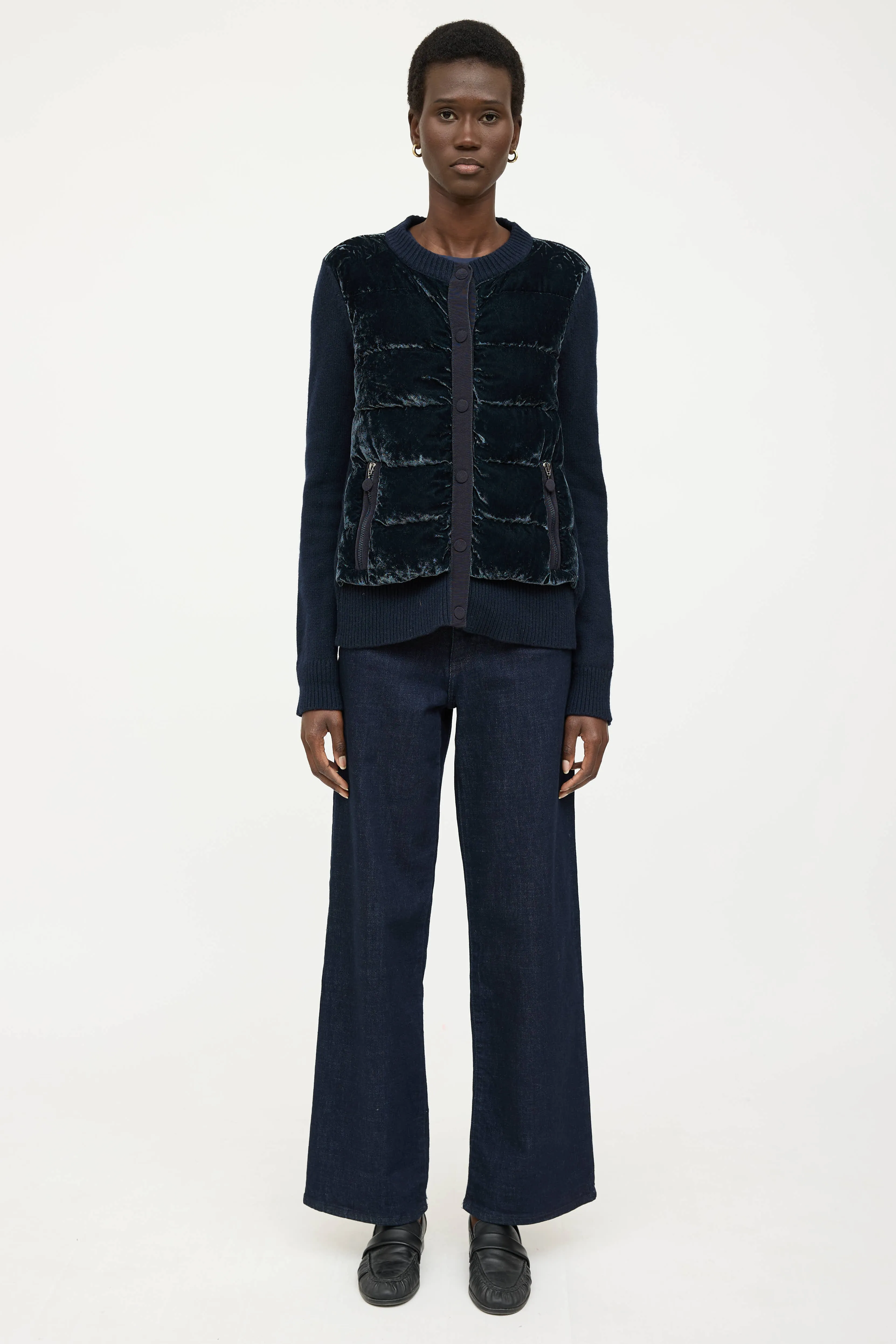 Tricot Down Cardigan sold by VSP Consignment product image thumbnail 2