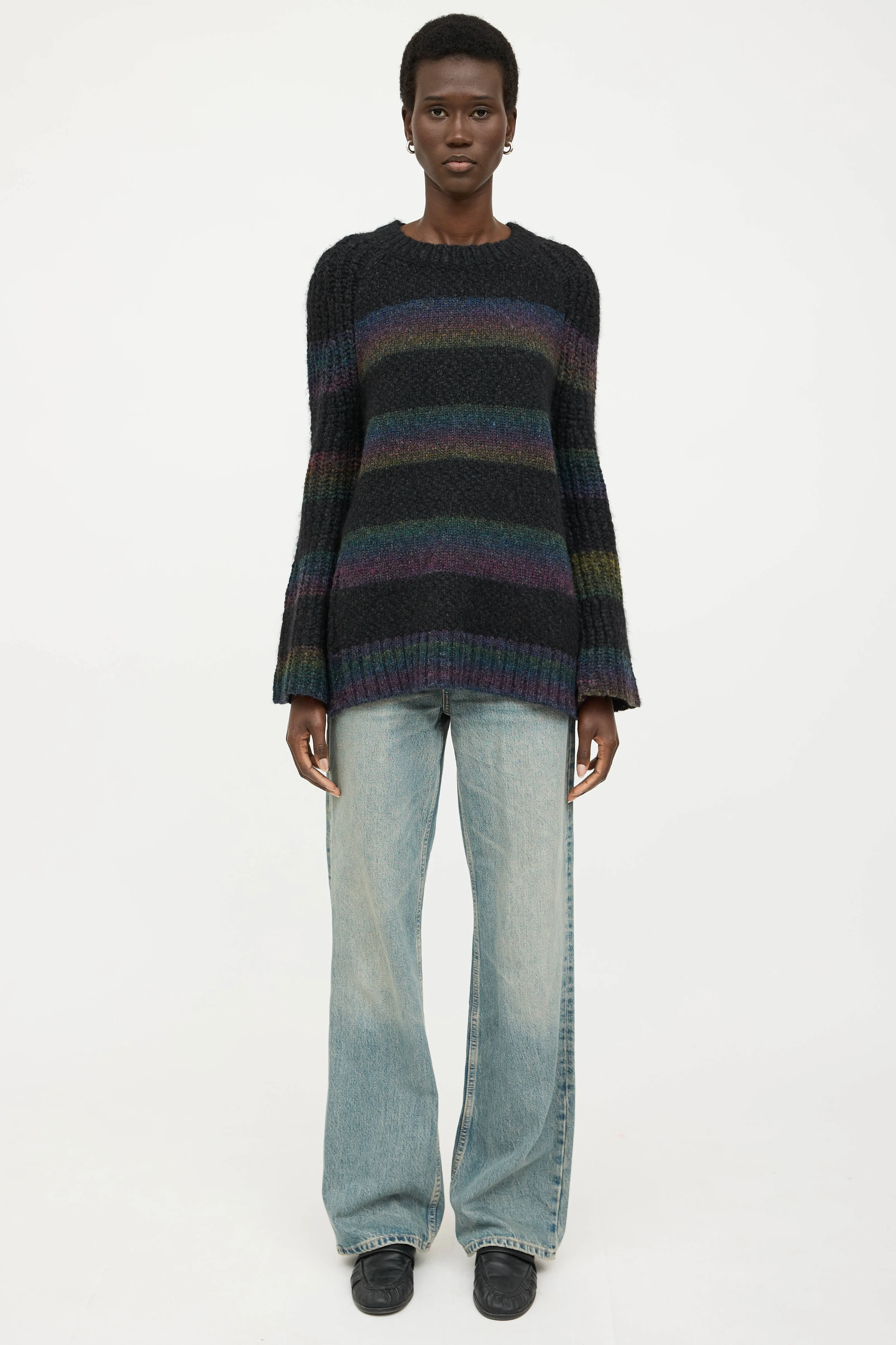 Knit Striped Sweater sold by VSP Consignment product image thumbnail 2