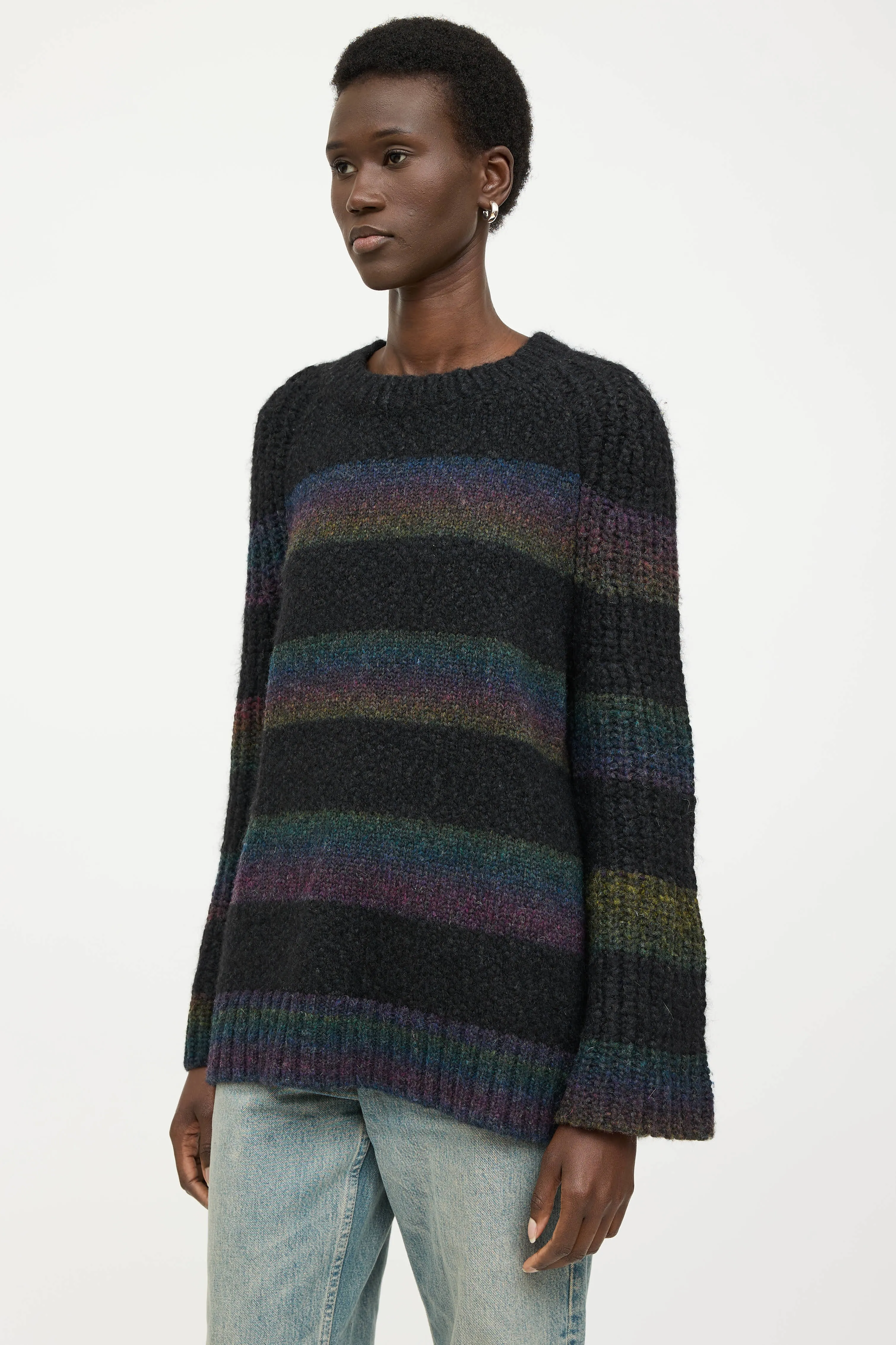 Knit Striped Sweater sold by VSP Consignment product image thumbnail 3