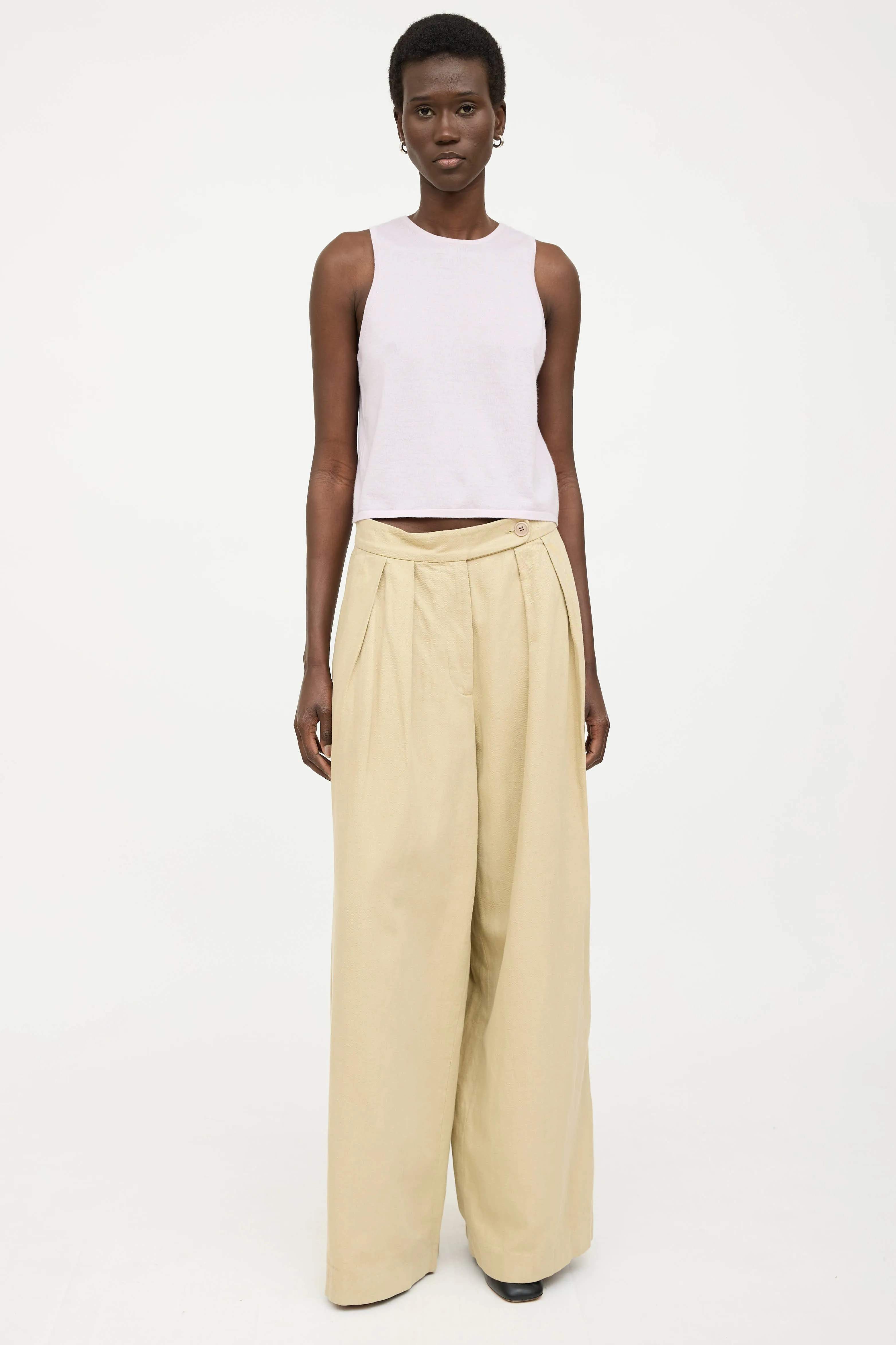 Cashmere Knit Tank sold by VSP Consignment product image thumbnail 2