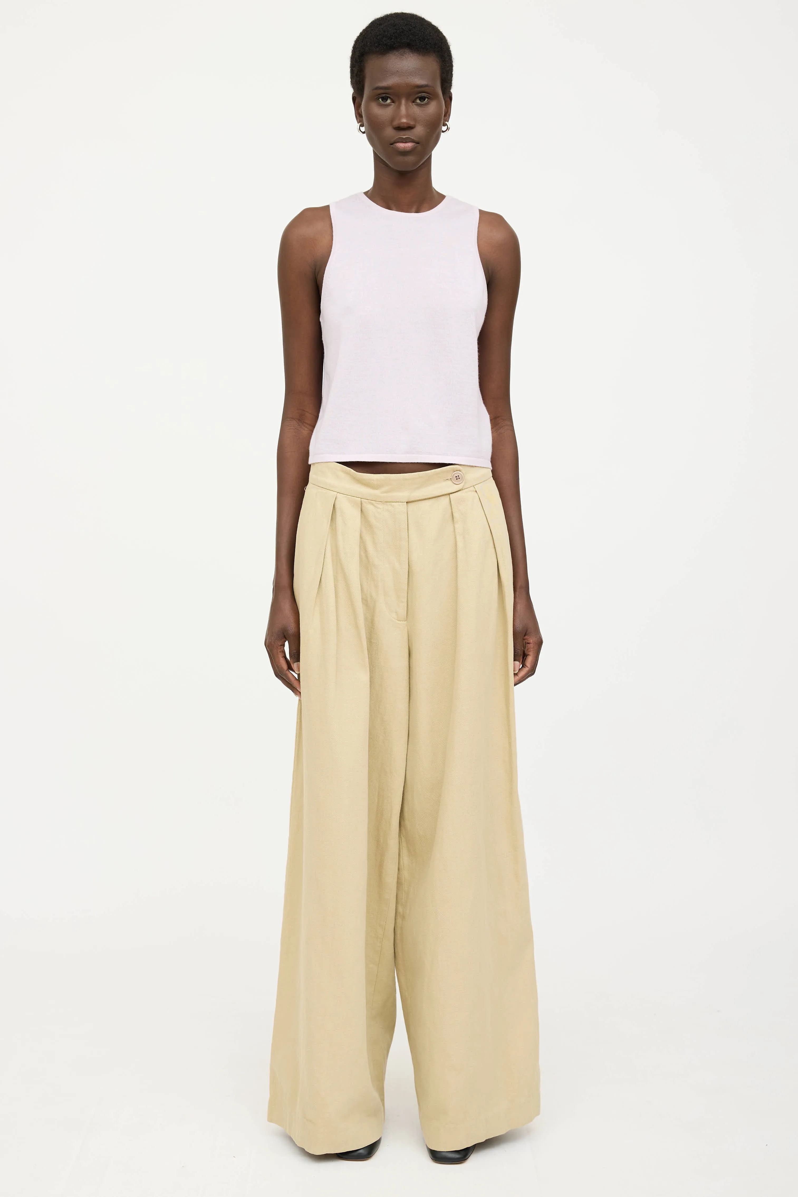 Cashmere Knit Tank sold by VSP Consignment product image thumbnail 5