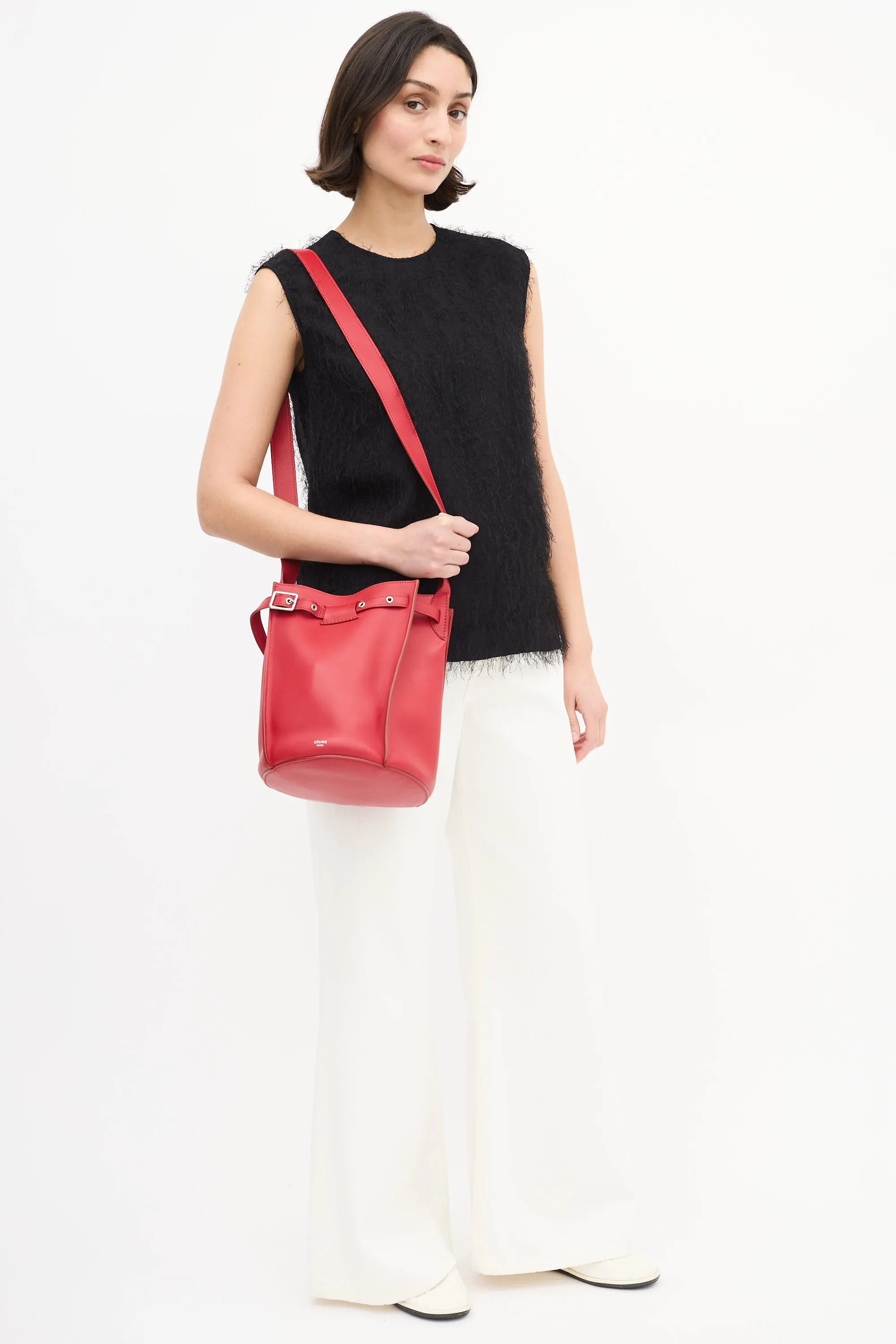 2017 Leather Big Bucket Bag sold by VSP Consignment product image thumbnail 4